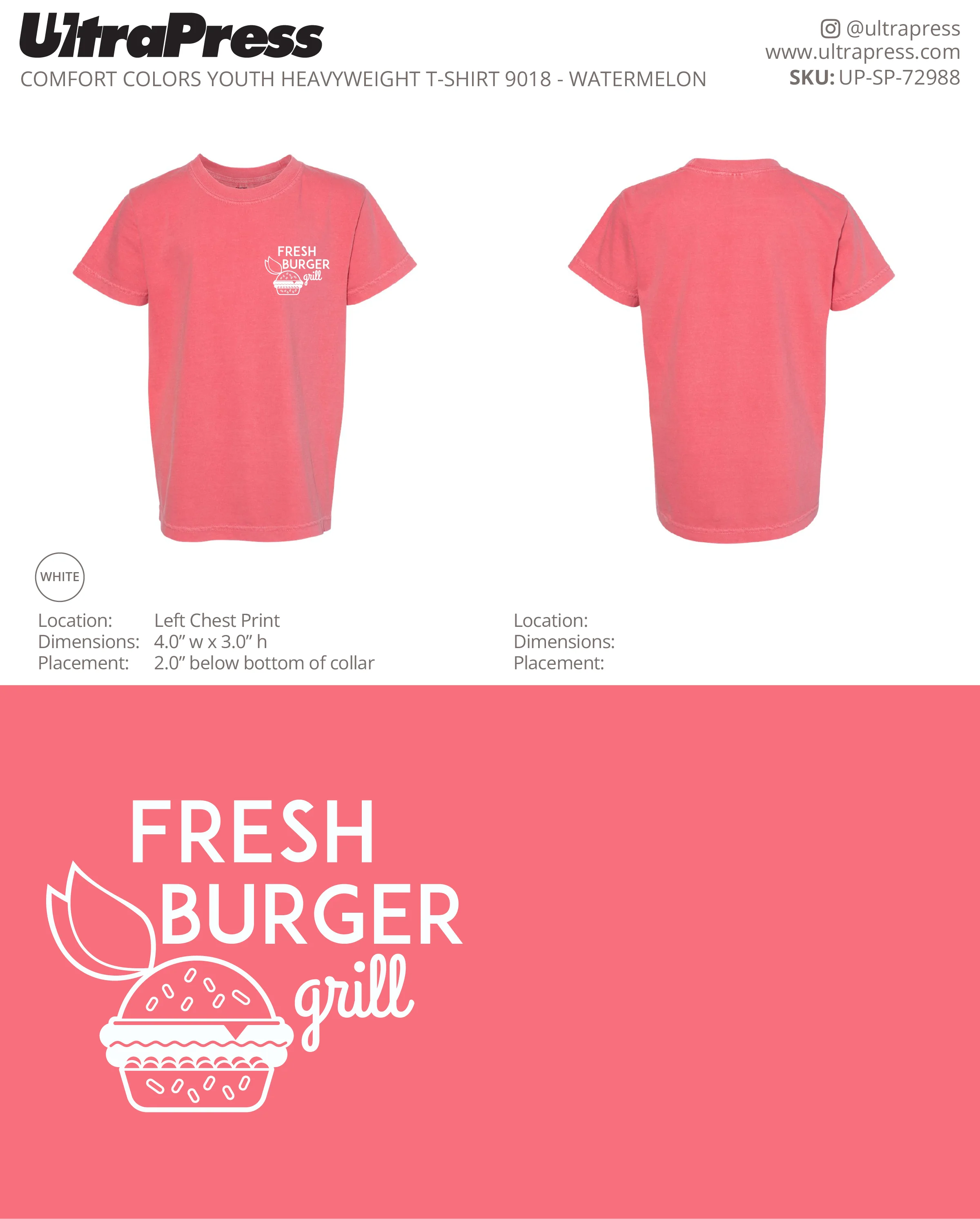 UP-SP-72988 Fresh Burger Grill YOUTH - Tanya (Bulk) - Image 8