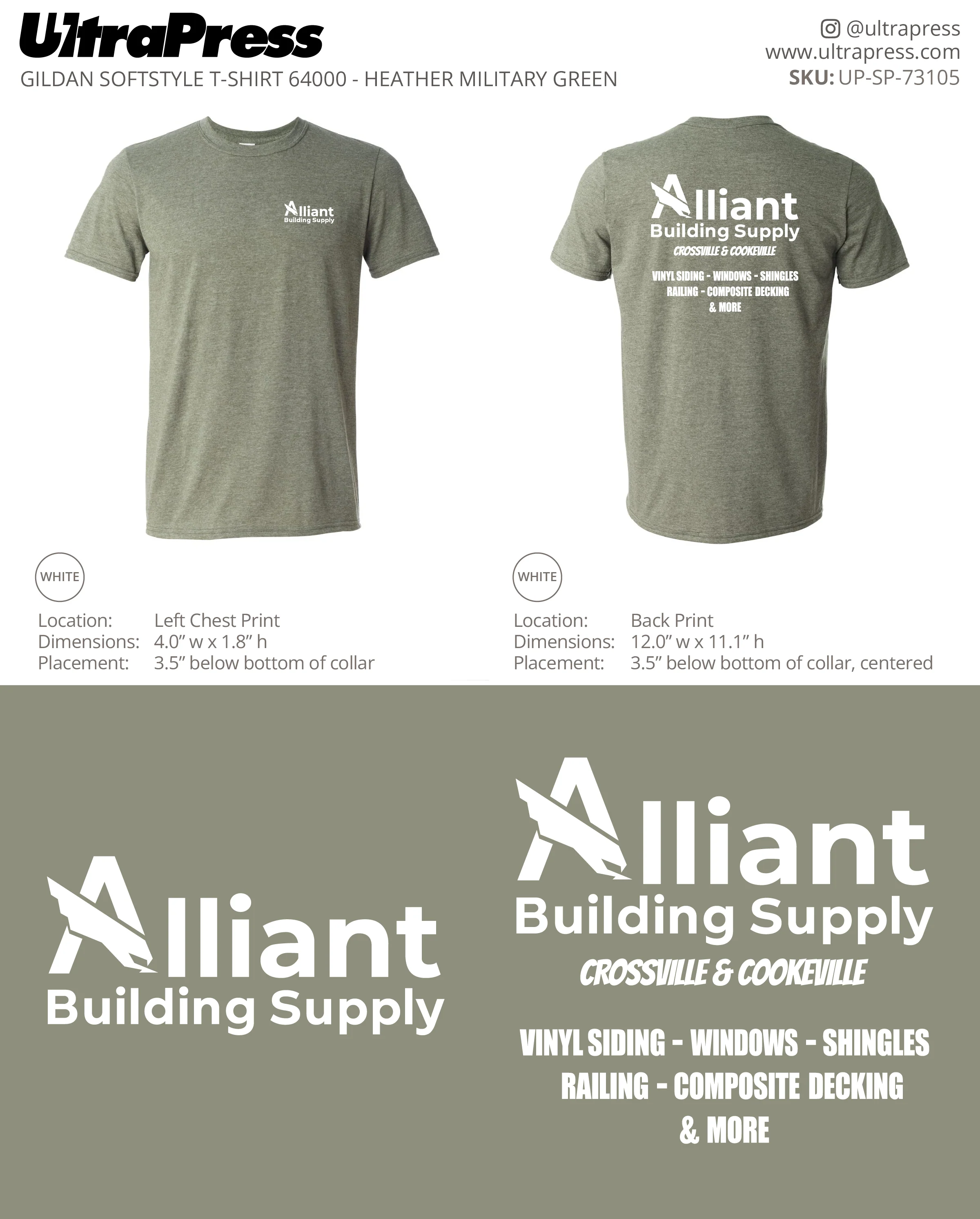 UP-SP-73105 Alliant Building Supply - Patrick Thurman 100 Pieces Package Deal (Bulk) - Image 2