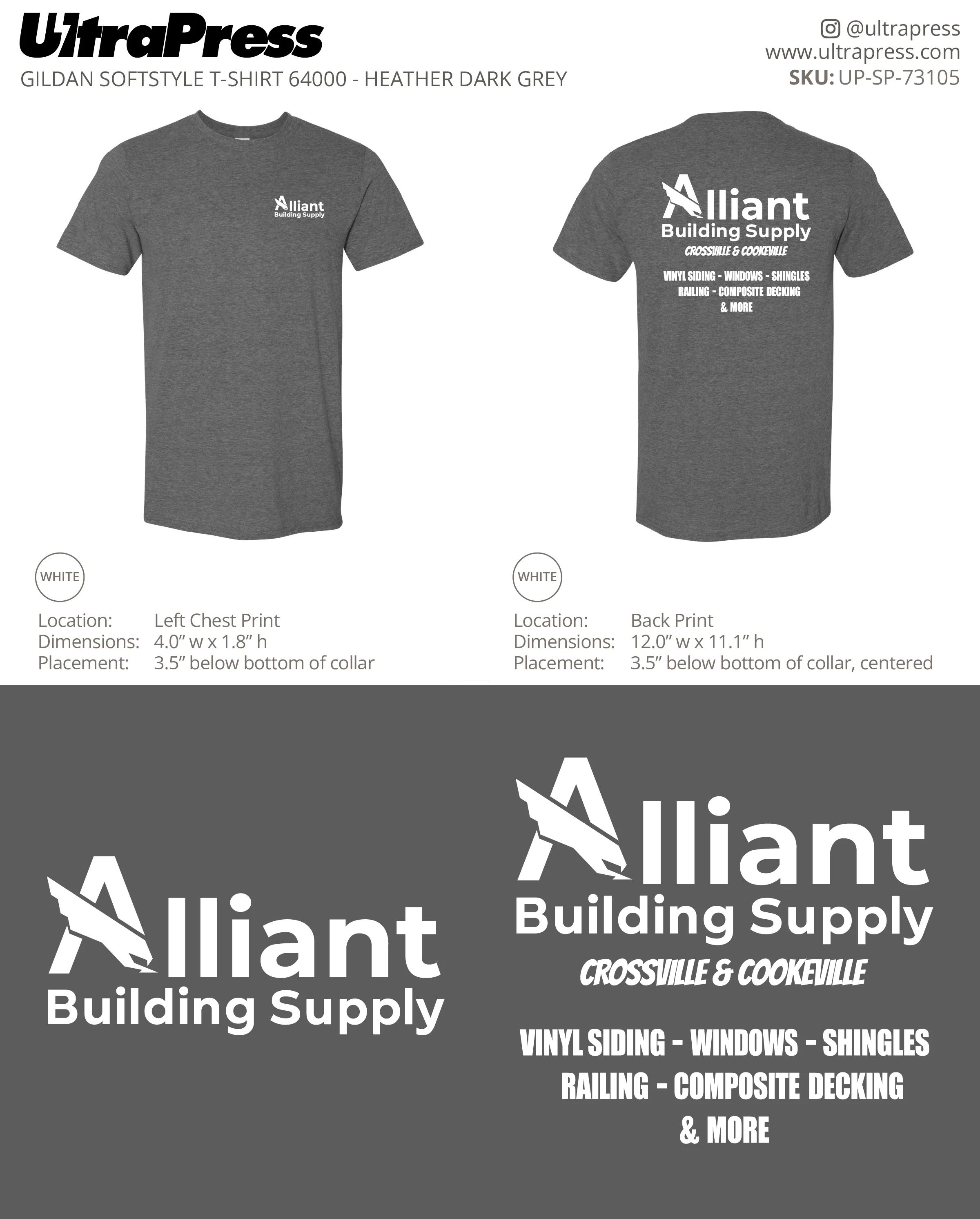 UP-SP-73105 Alliant Building Supply - Patrick Thurman 100 Pieces Package Deal (Bulk) - Image 3
