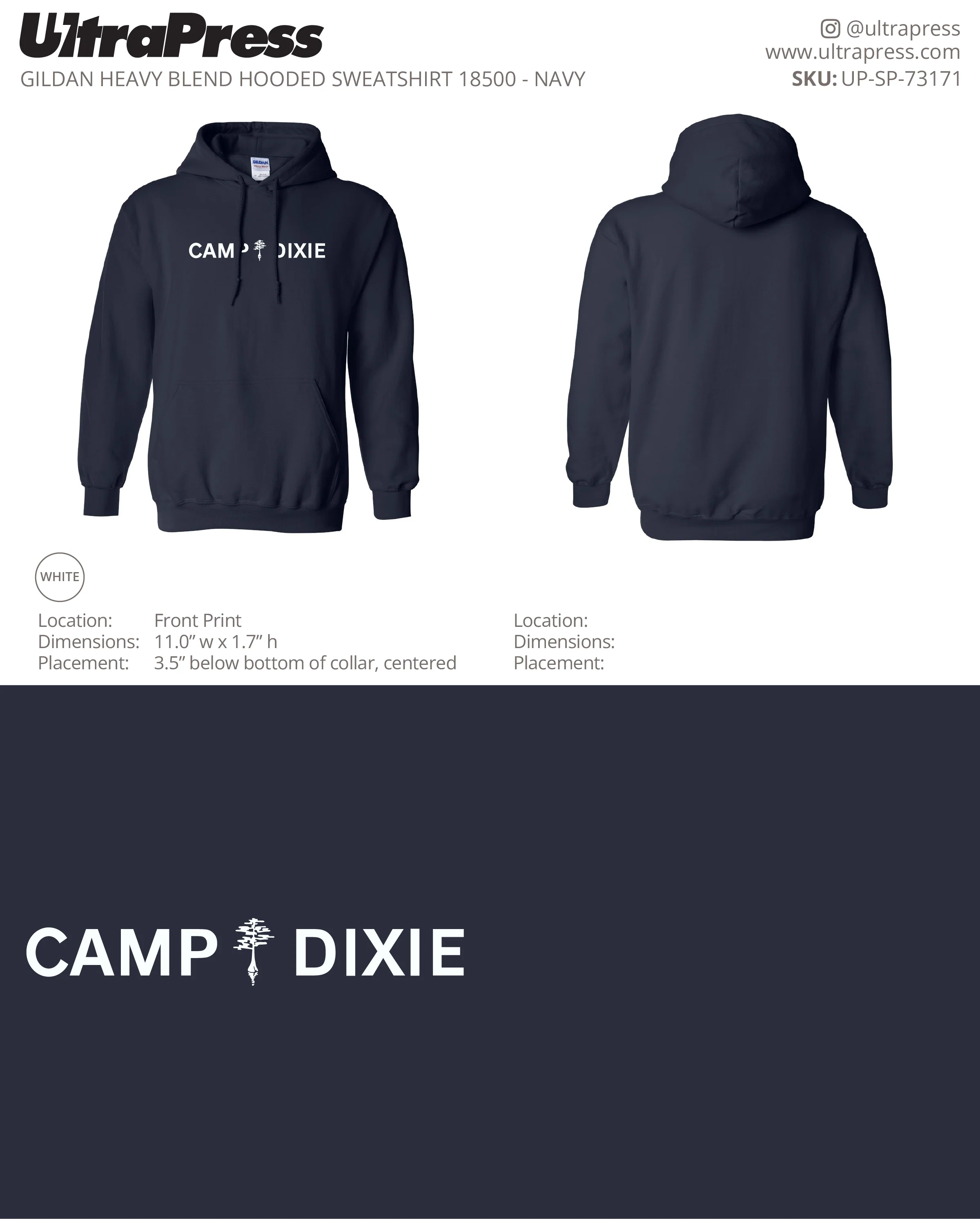 UP-SP-73171 Camp Dixie Little Tree - Joe Brown 50 Pieces Package (Bulk) - Image 2