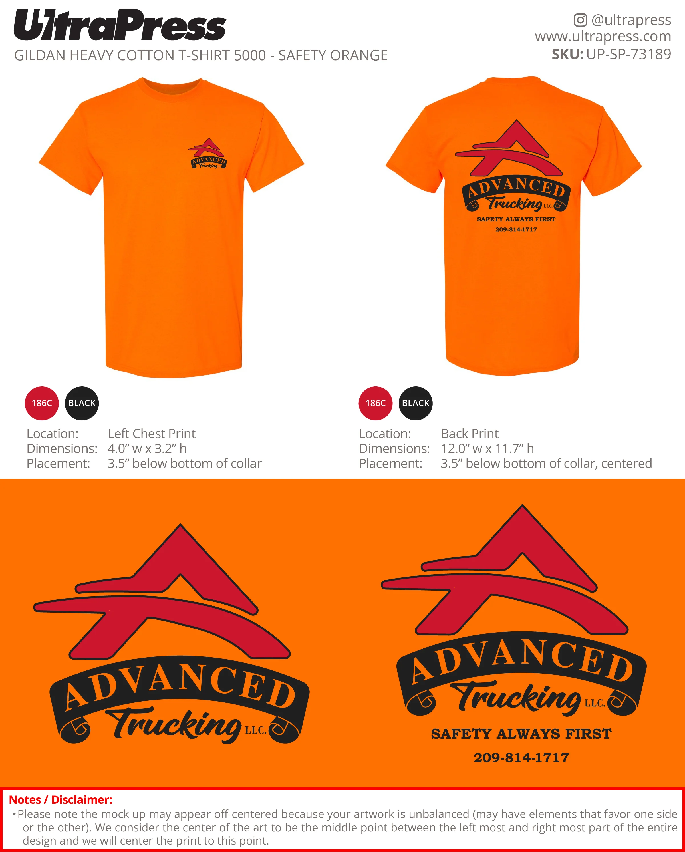 UP-SP-73189 Advanced Trucking LLC - Mandhir Singh 50 Min Qty (Bulk) - Image 2