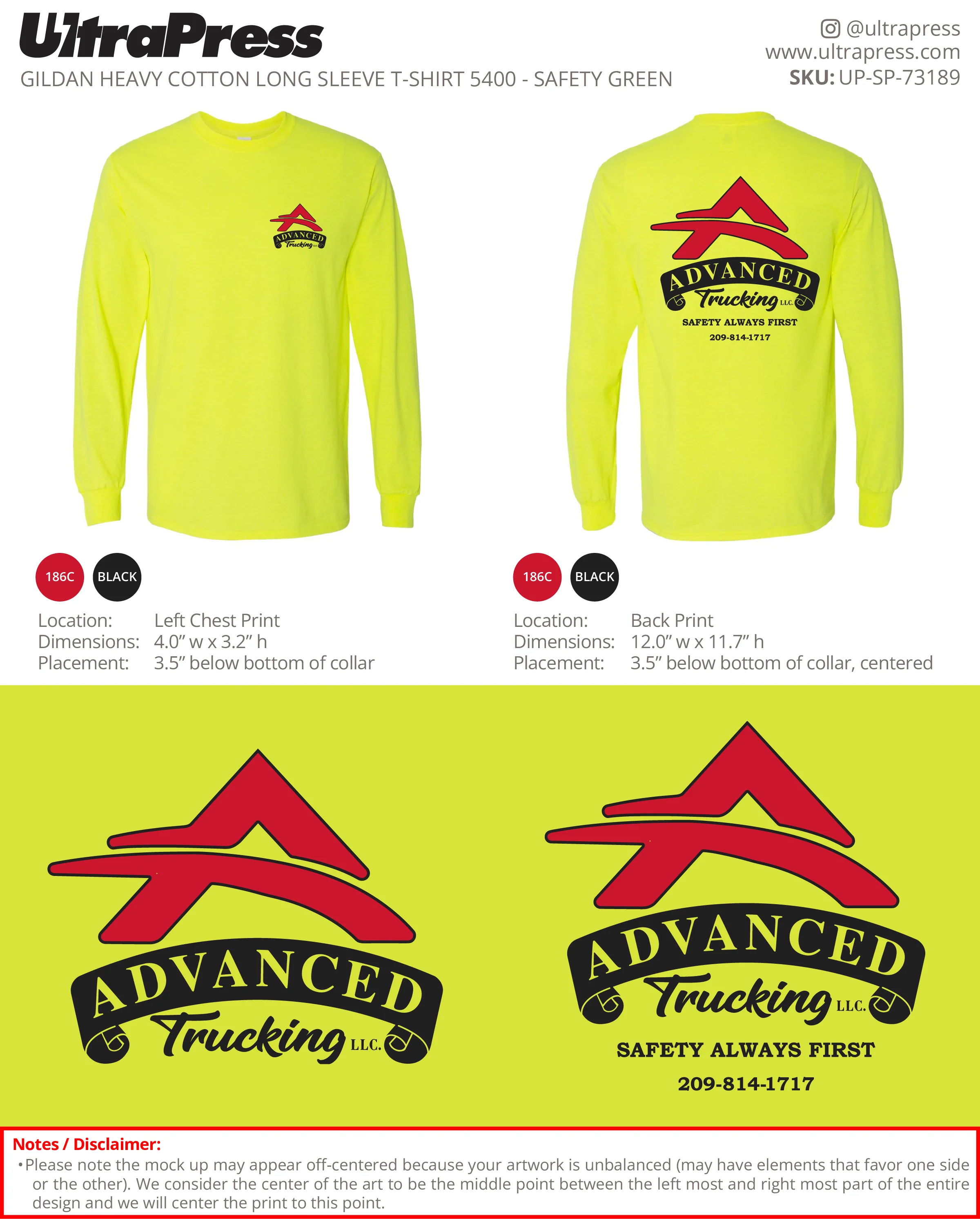 UP-SP-73189 Advanced Trucking LLC - Mandhir Singh 50 Min Qty (Bulk) - Image 3