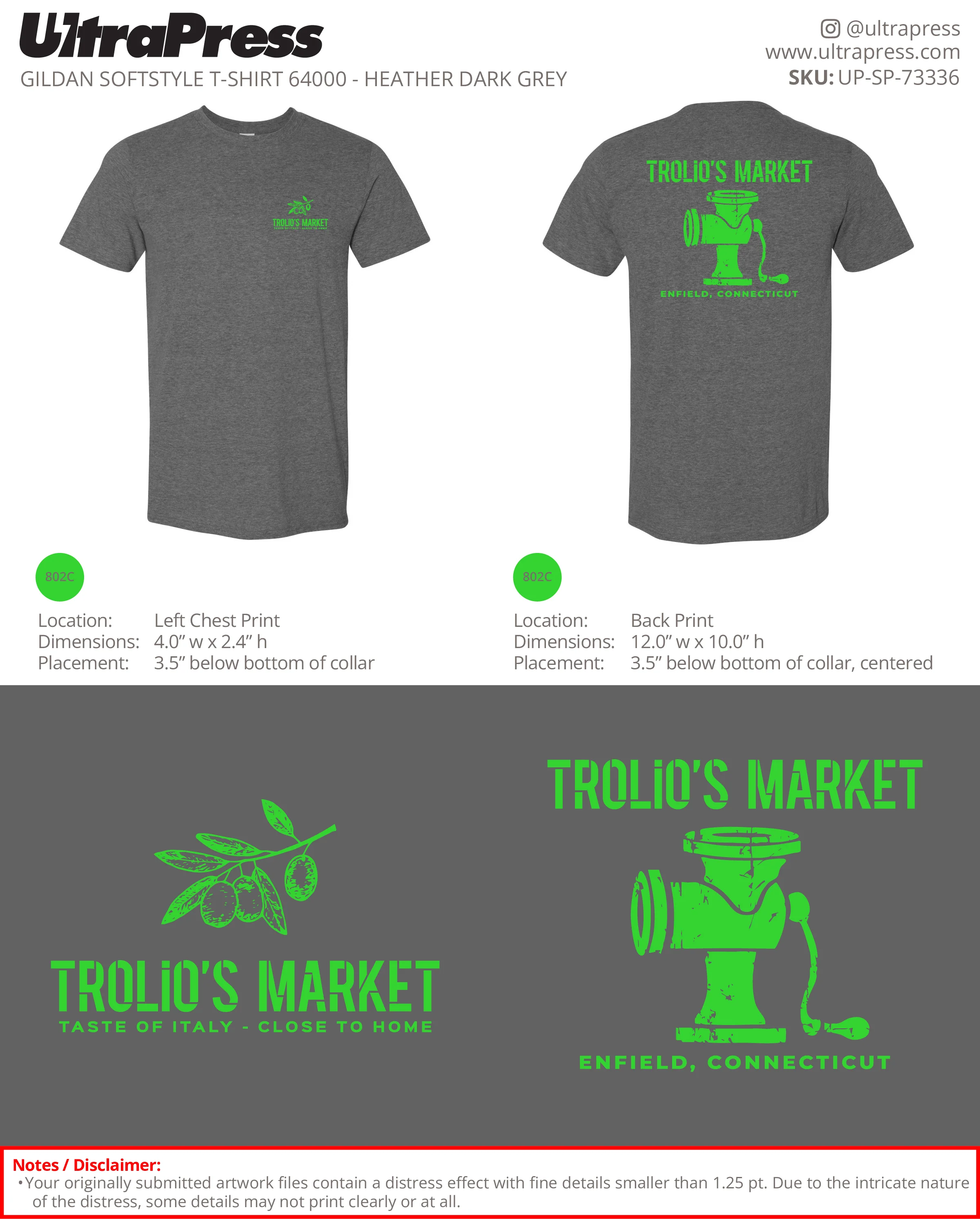 UP-SP-73336 Trolio's Market - Eric Mance 100 Pieces Package (Bulk) - Image 2