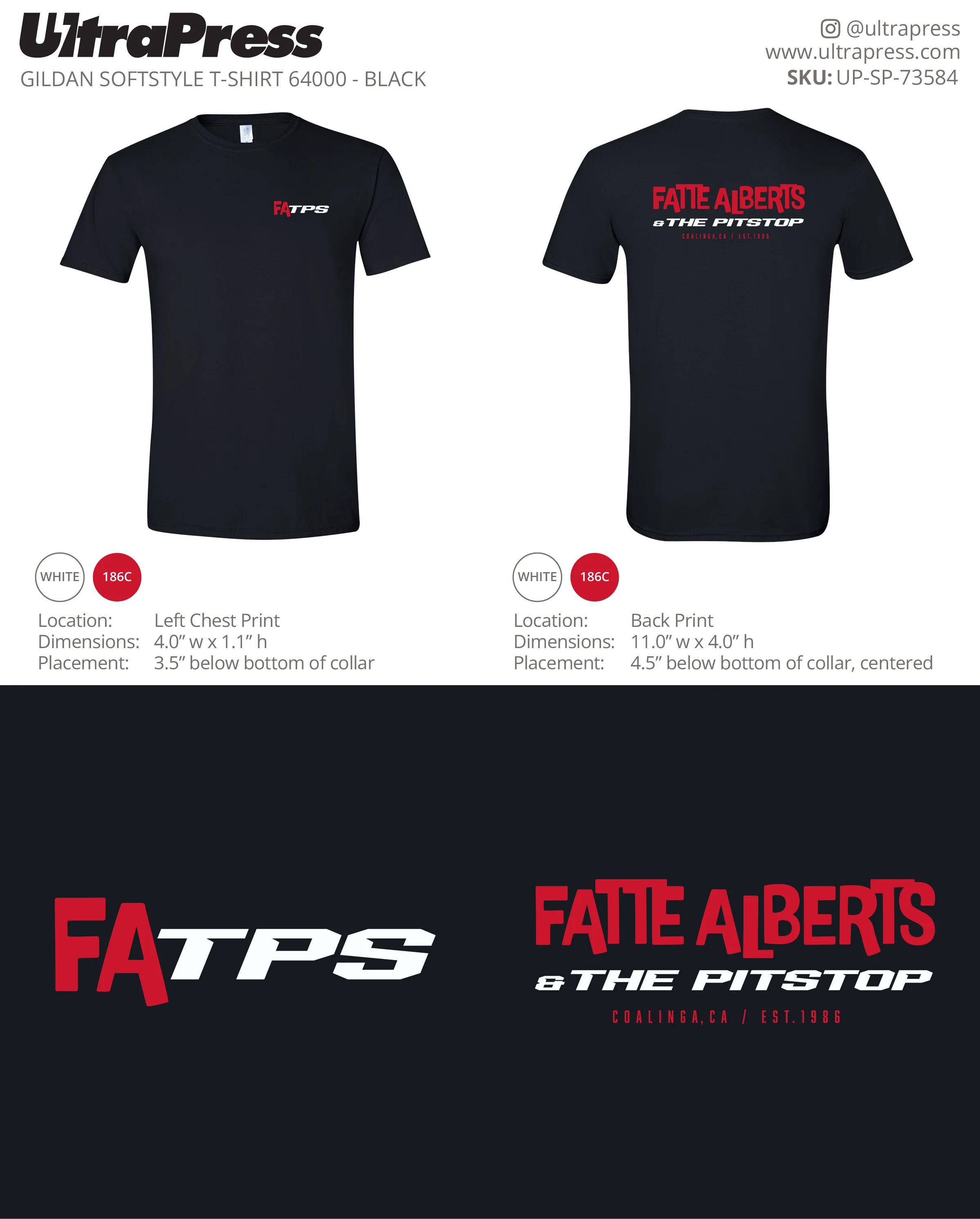 UP-SP-73584 Fatte Alberts - Kellen Earls 100 Pieces Package (Bulk)