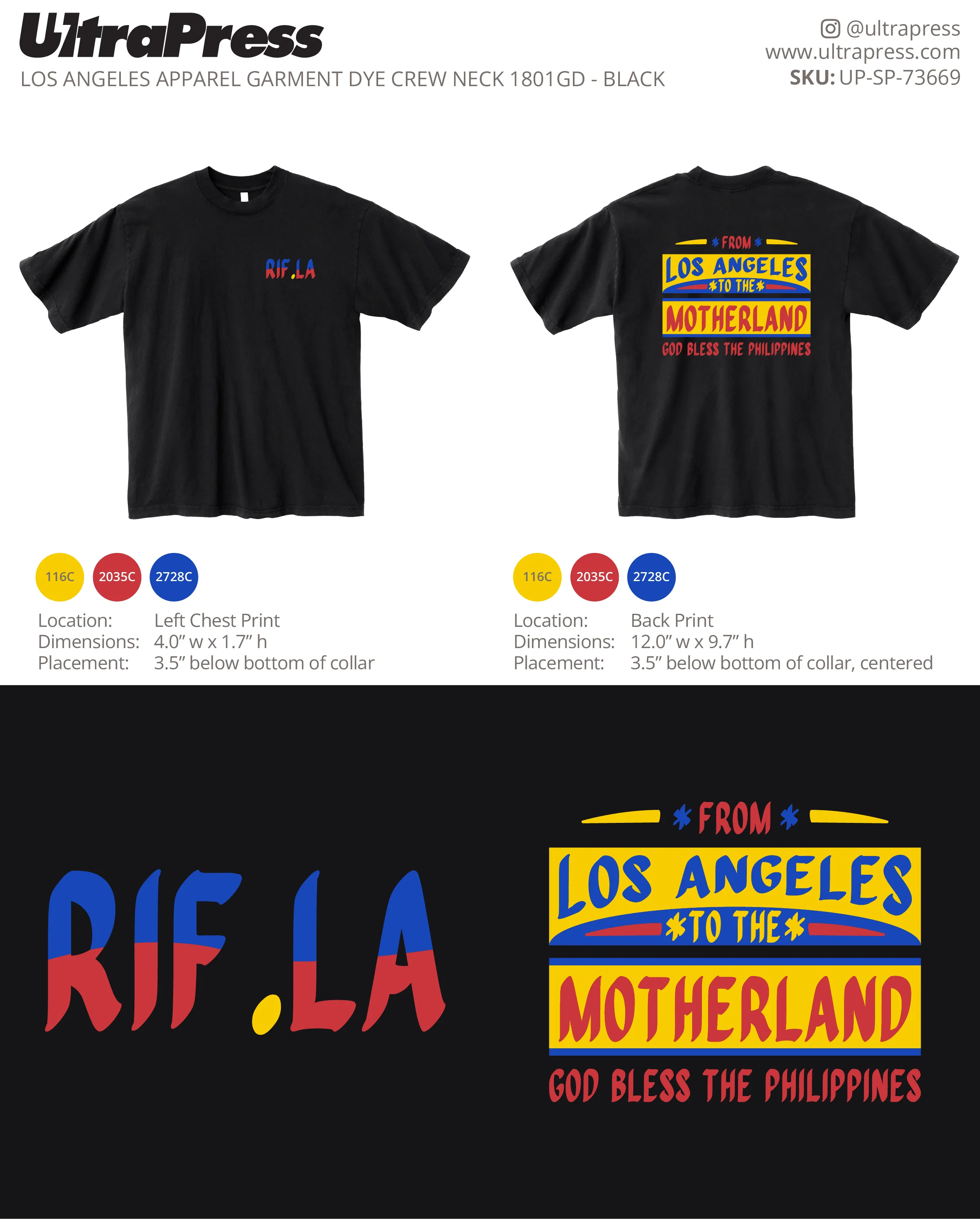 UP-SP-73669 RIF.LA Motherland 2025 144 Min Qty (Bulk - PRINT ONLY)