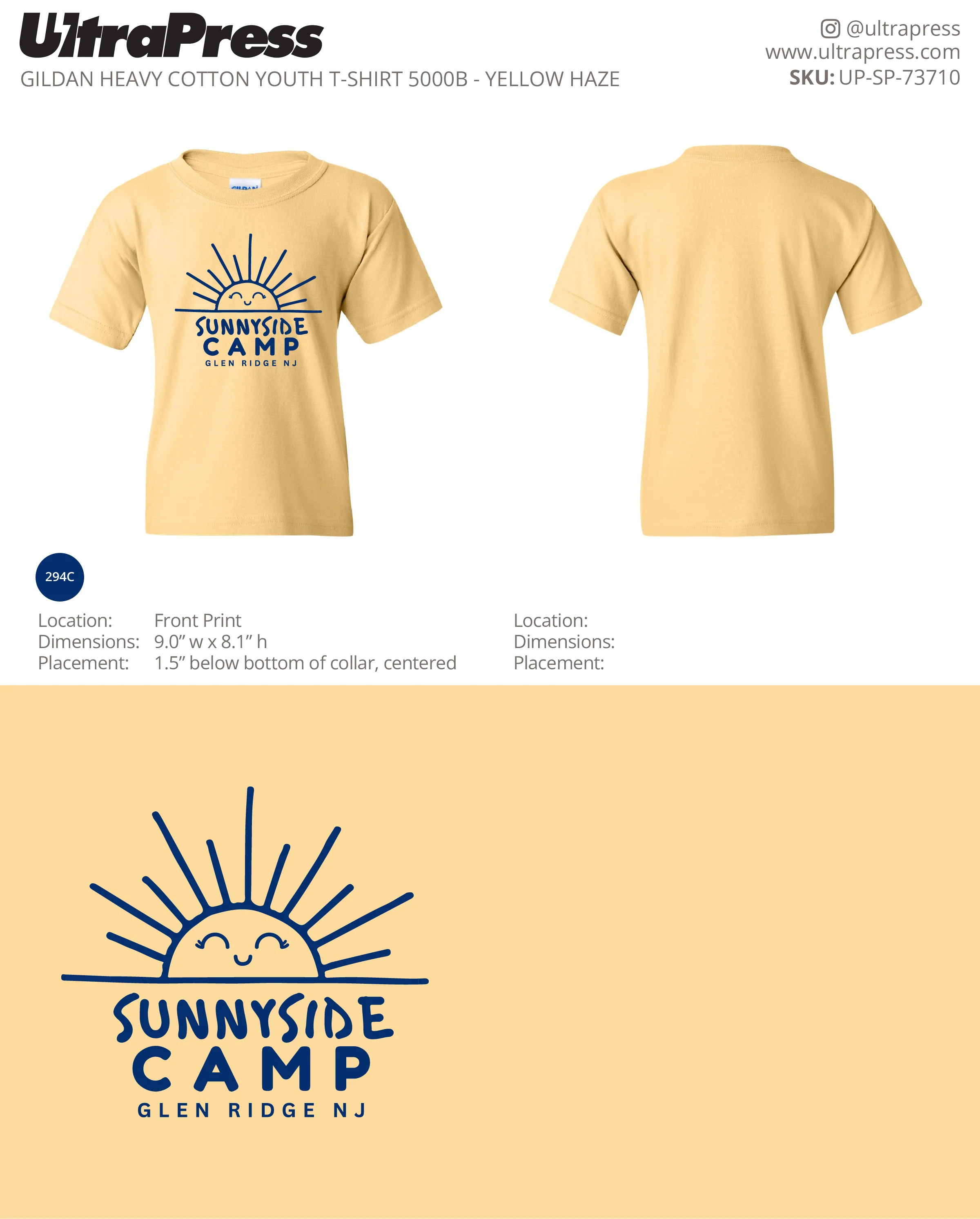 UP-SP-73710 Sunnyside Summer Camp - Julia Singh 100 Min Qty (Bulk) - Image 2