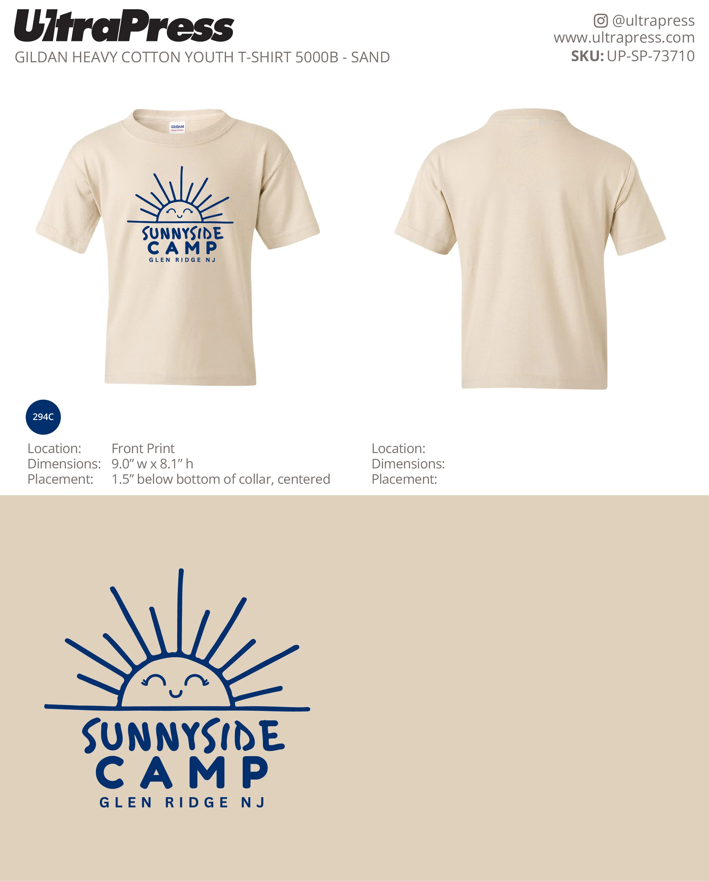 UP-SP-73710 Sunnyside Summer Camp - Julia Singh 100 Min Qty (Bulk) - Image 3