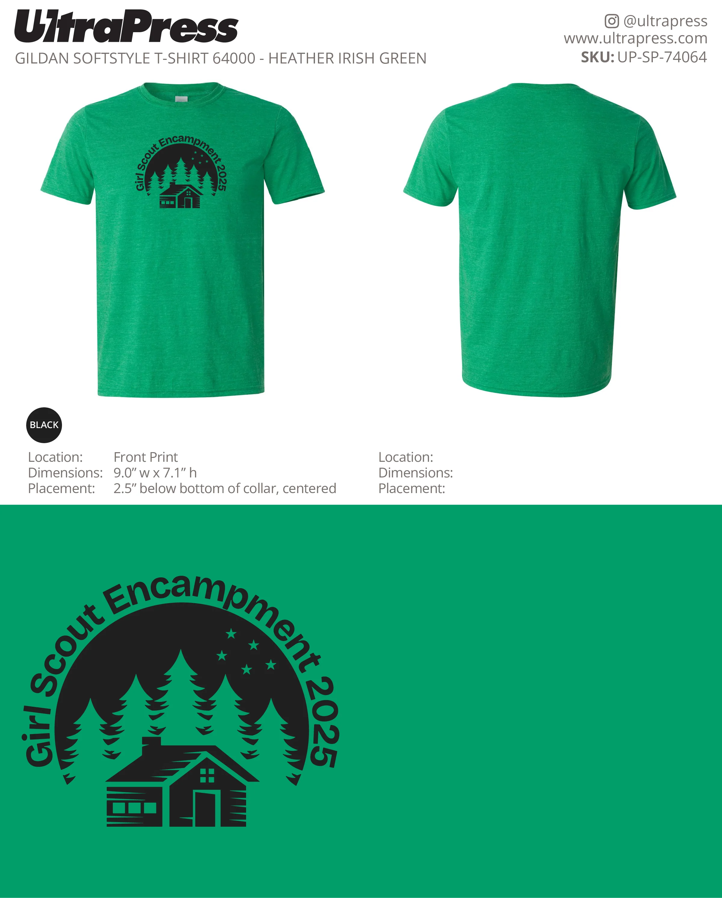 UP-SP-74064 Girl Scout Encampment 2025 - Stacy 100 Min Qty (Bulk) - Image 2