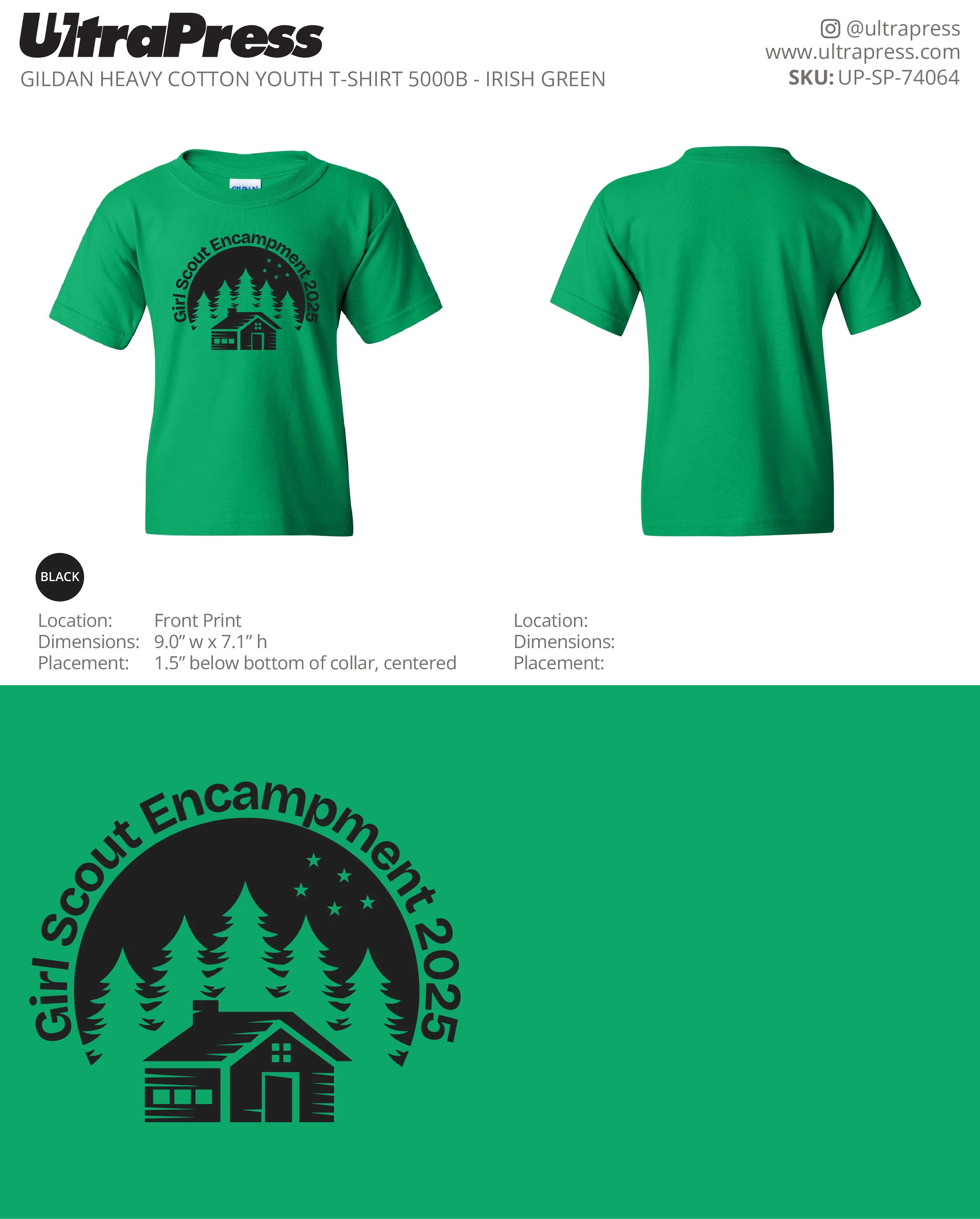 UP-SP-74064 Girl Scout Encampment 2025 - Stacy 100 Min Qty (Bulk) - Image 3