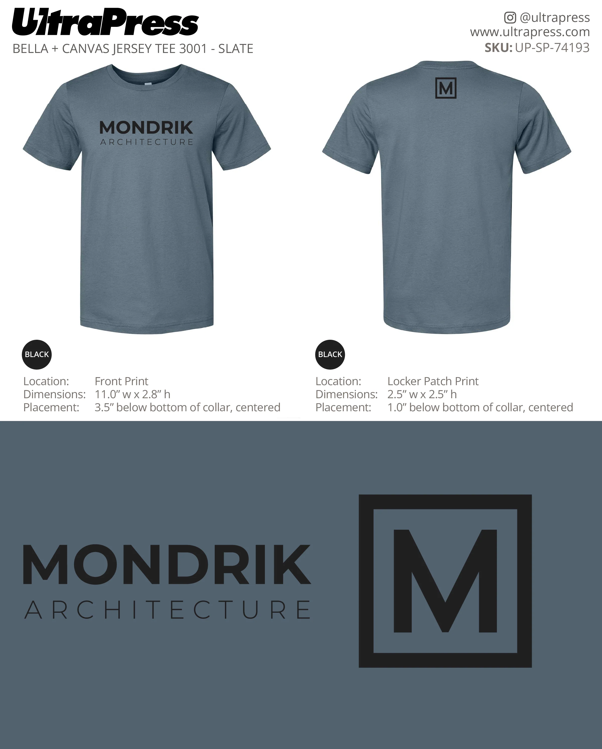 UP-SP-74193 Mondrik Architecture - Megan Mondrik 25 Min Qty (Bulk) - Image 3