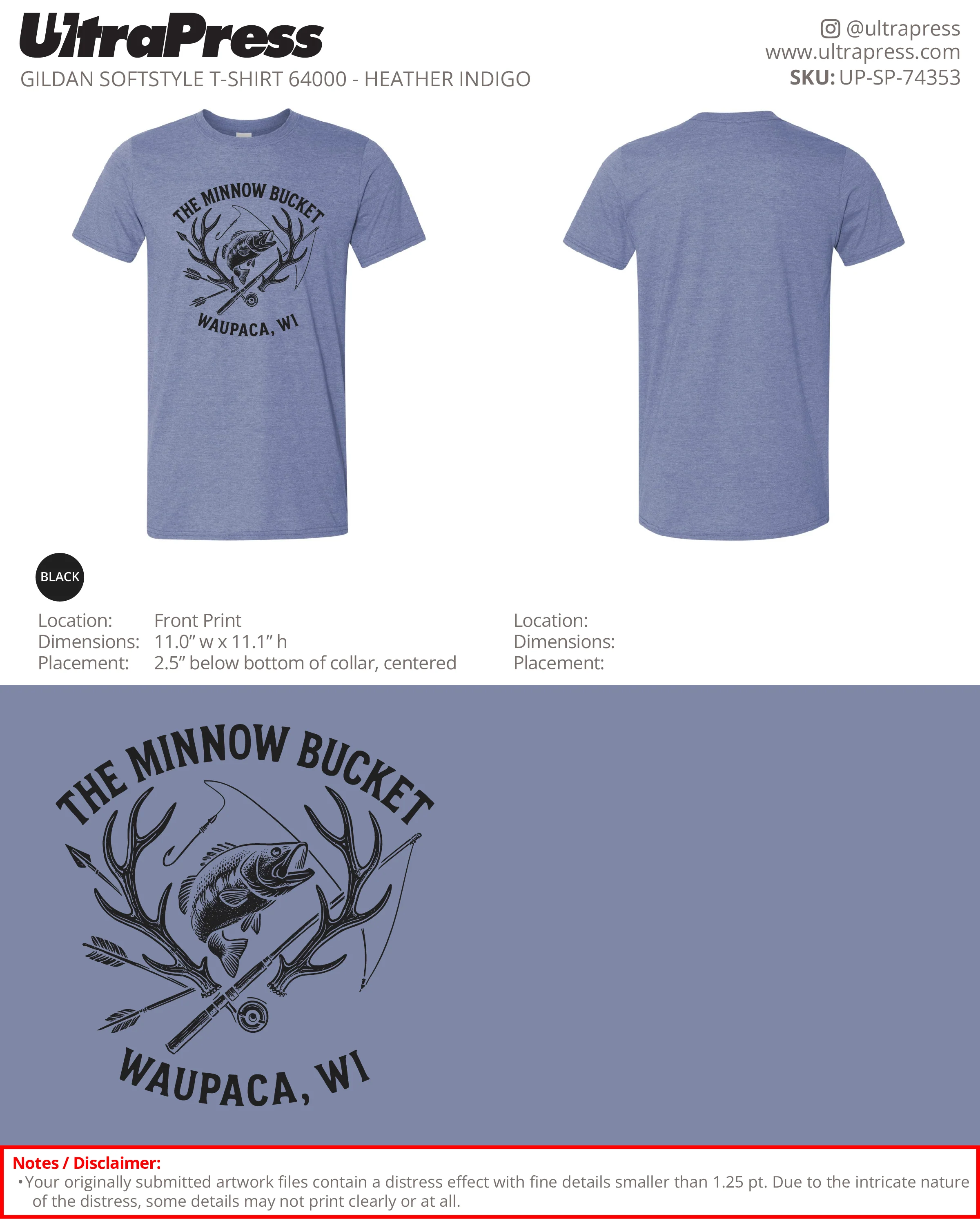 UP-SP-74353 The Minnow Bucket - Lisa Minton 100 Min Qty (Bulk) - Image 4