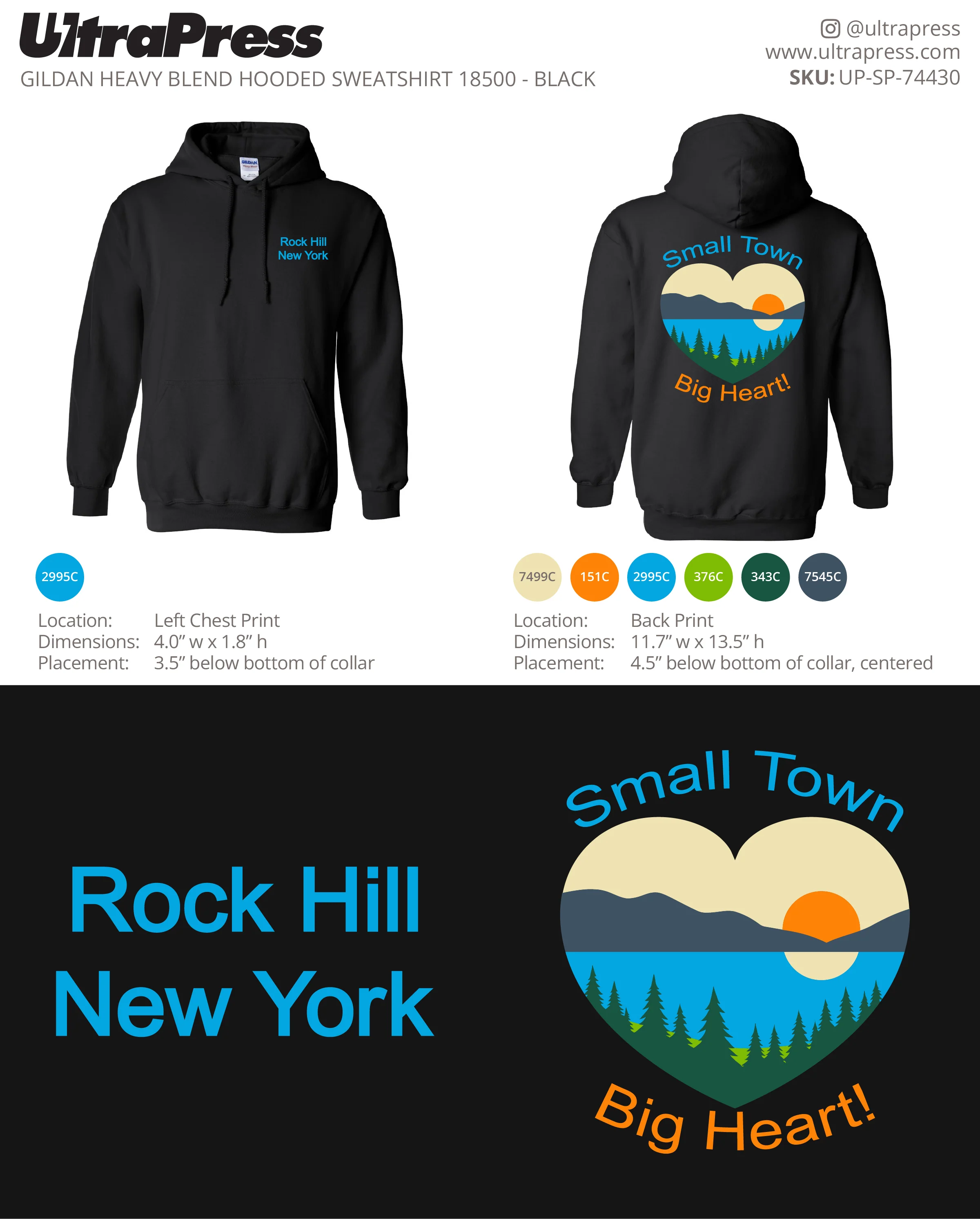 UP-SP-74430 Small Town Big Heart! - Joe Giangiacomo 72 Min Qty (Bulk) - Image 3