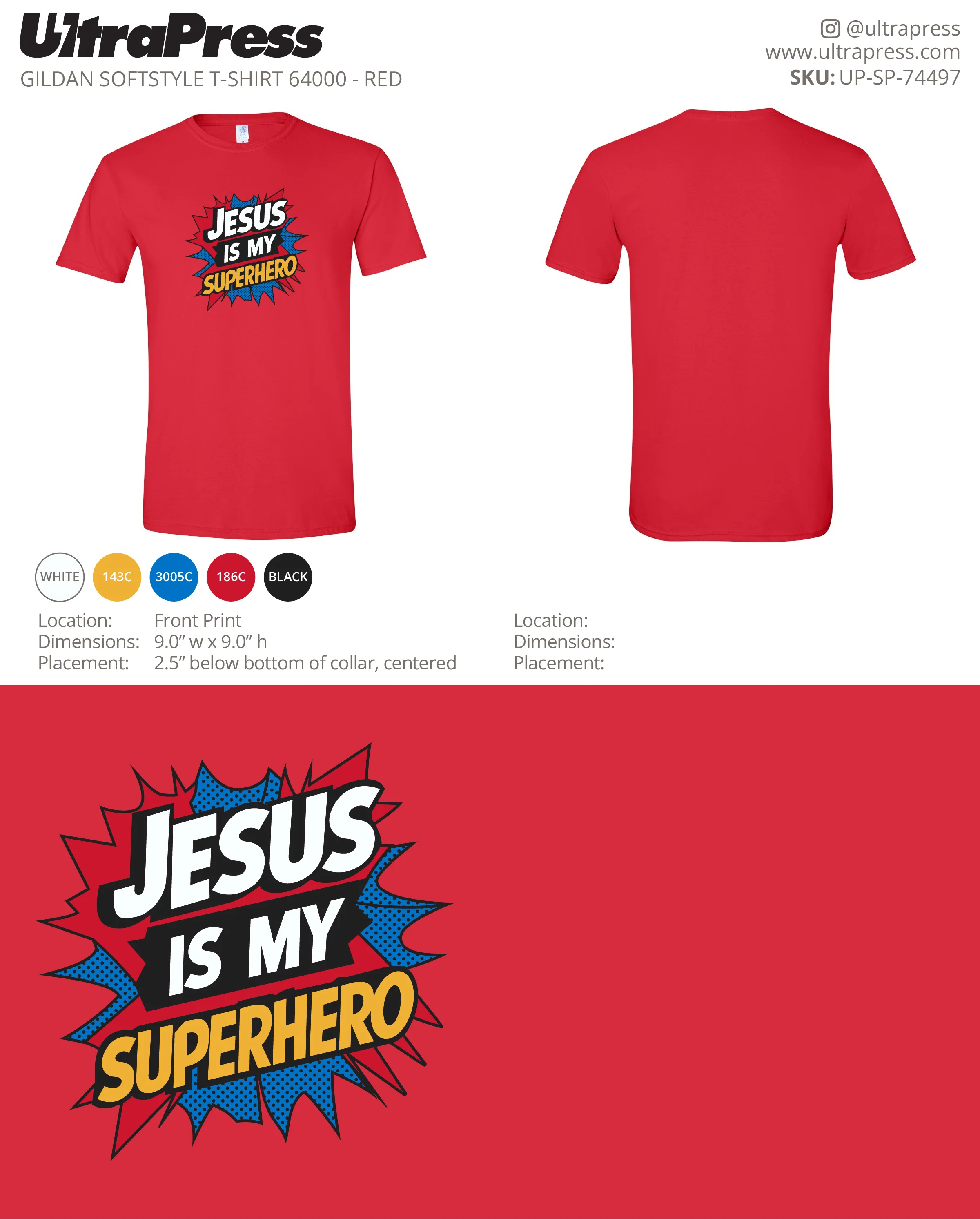 UP-SP-74497 Jesus is My Superhero - Mike Diapena 72 Min Qty (Bulk) - Image 3