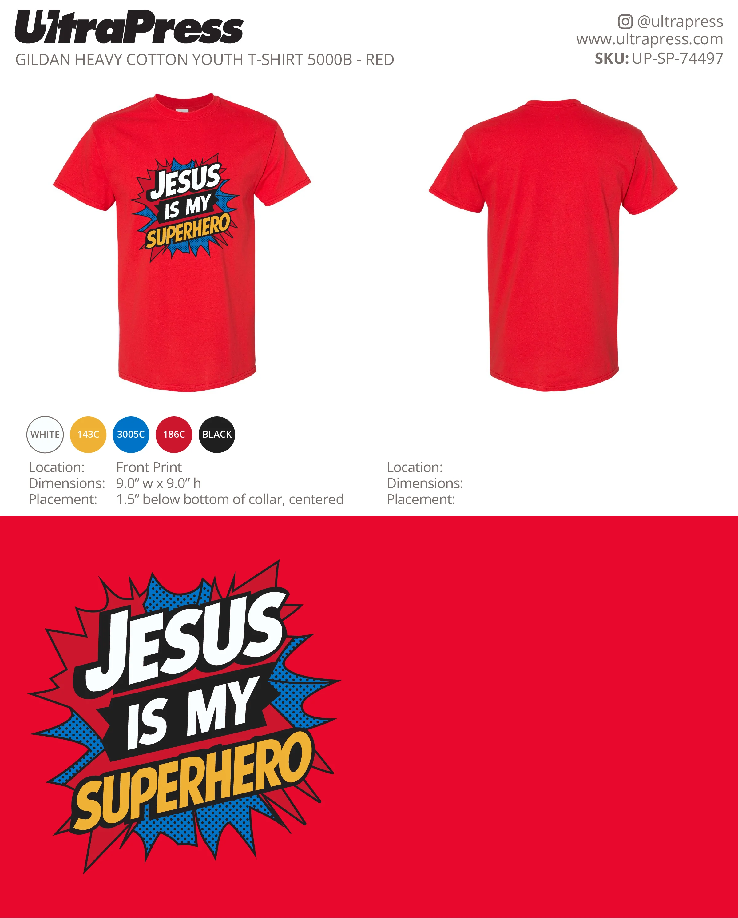 UP-SP-74497 Jesus is My Superhero - Mike Diapena 72 Min Qty (Bulk) - Image 4