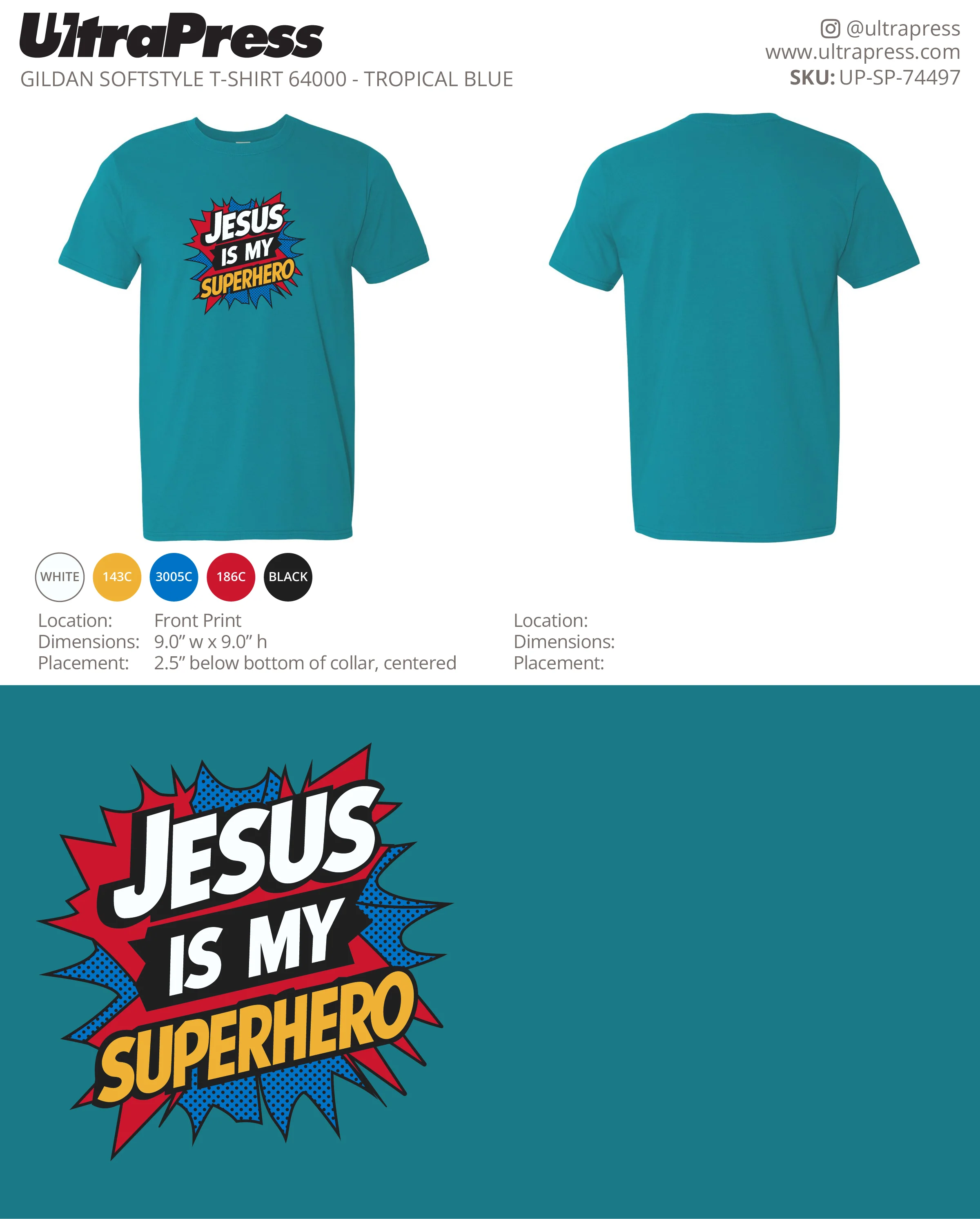 UP-SP-74497 Jesus is My Superhero - Mike Diapena 72 Min Qty (Bulk) - Image 5