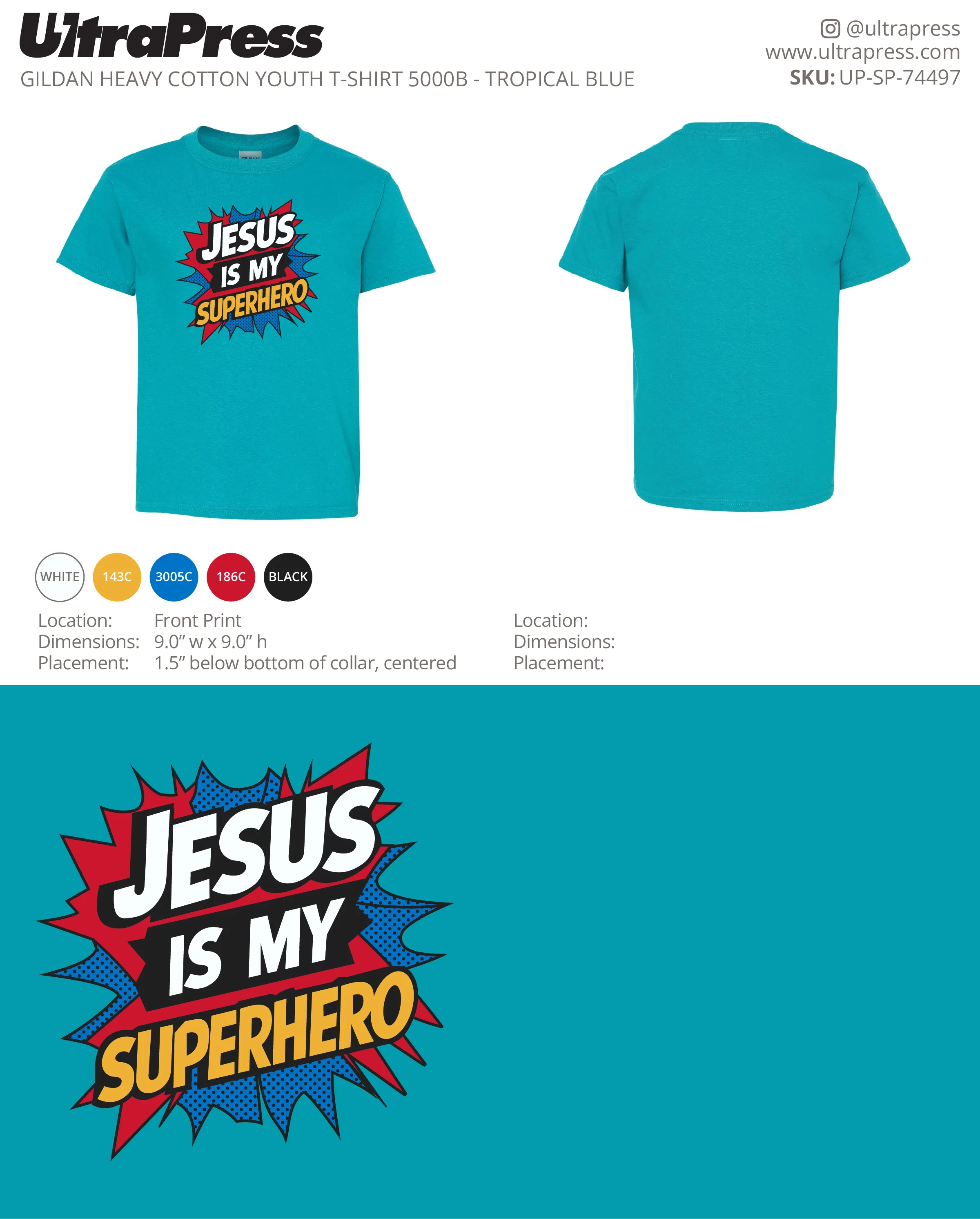 UP-SP-74497 Jesus is My Superhero - Mike Diapena 72 Min Qty (Bulk) - Image 6