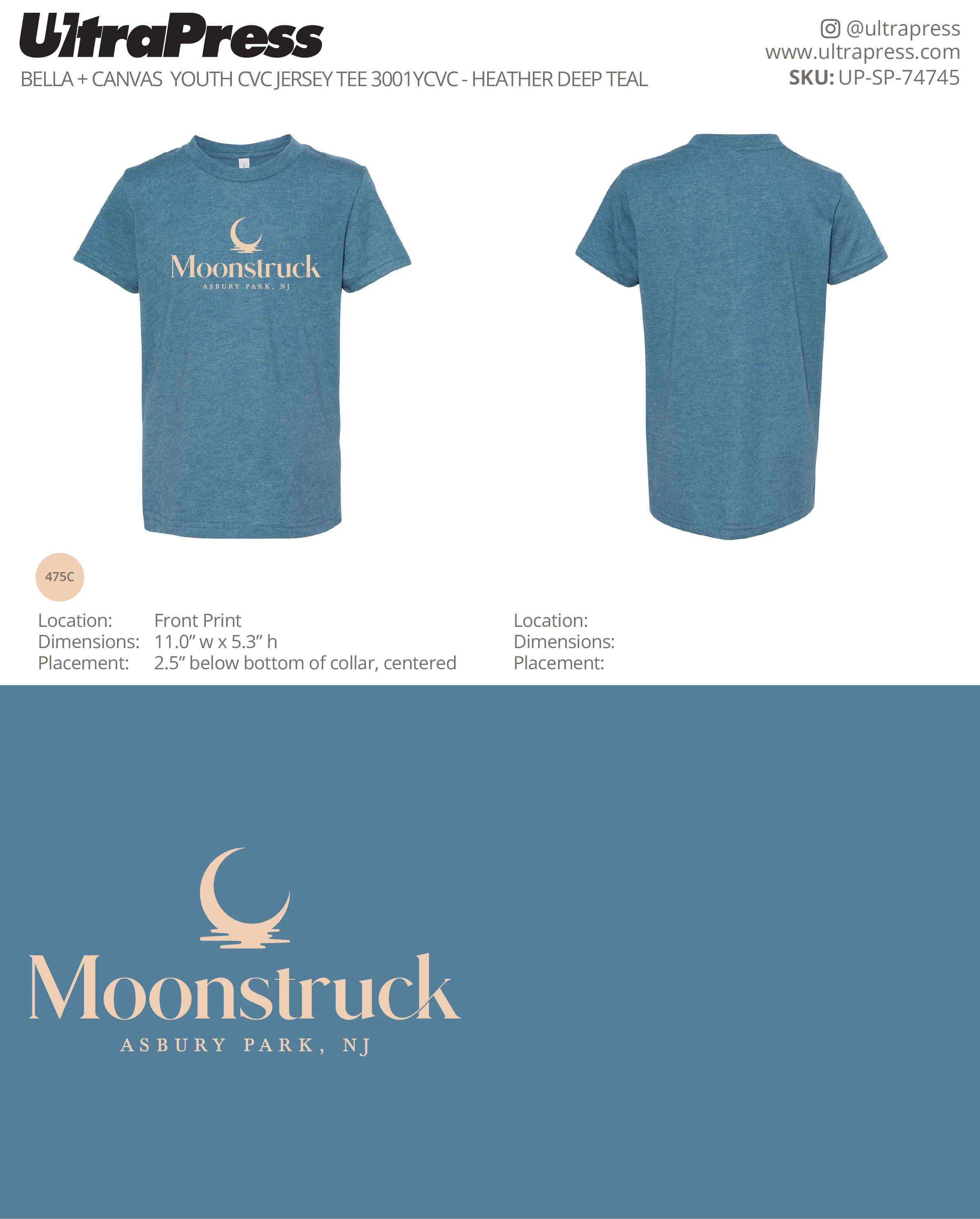 UP-SP-74745 Moonstruck Restaurant Tees and Sweaters - Vincent Costa 72 Min Qty (Bulk) - Image 4
