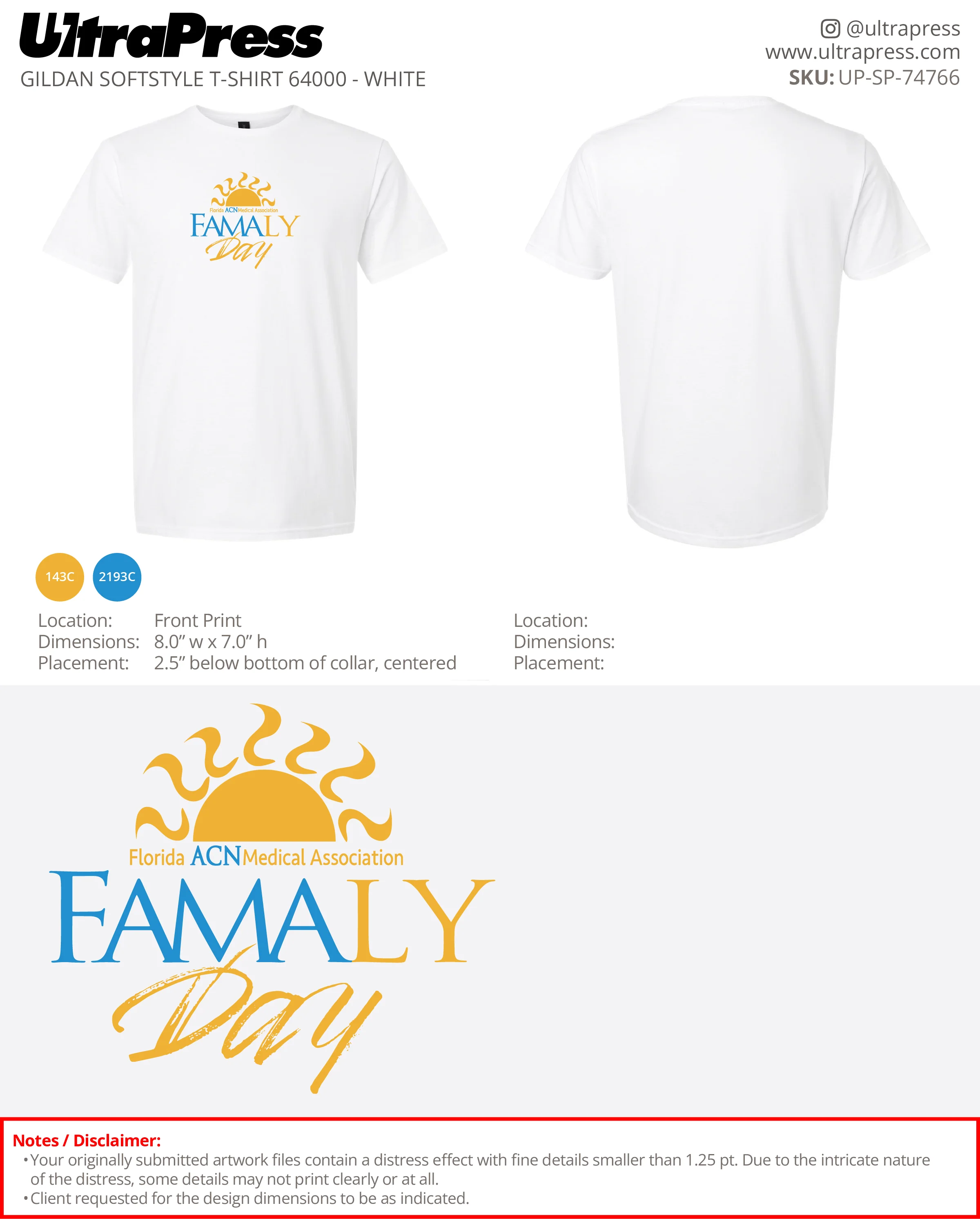 UP-SP-74766 Famaly Day - Nelly Figueroa 100 Pieces Package (Bulk) - Image 2