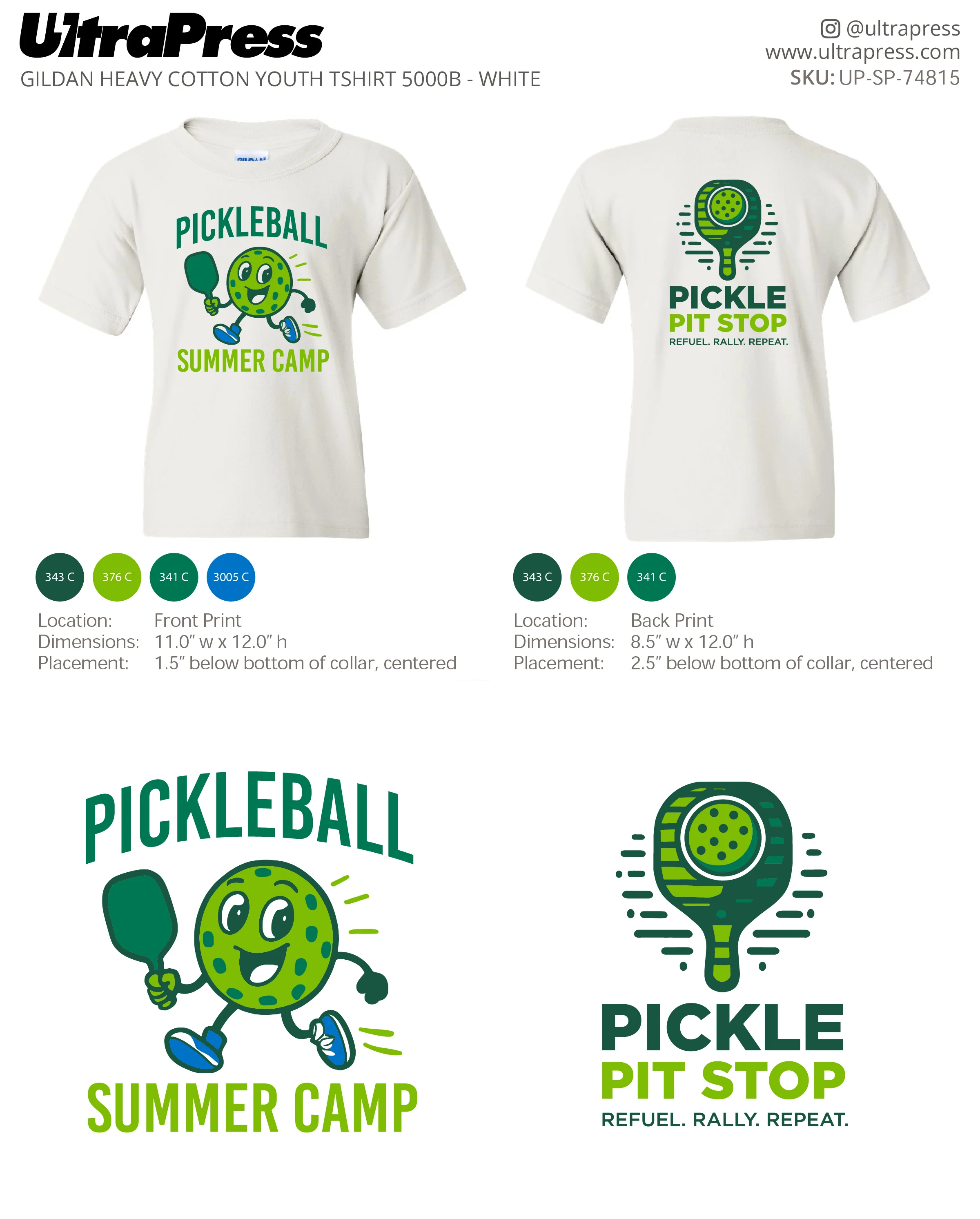 UP-SP-74815 Pickleball Summer Camp - 100 Min Qty (Bulk) - Image 2