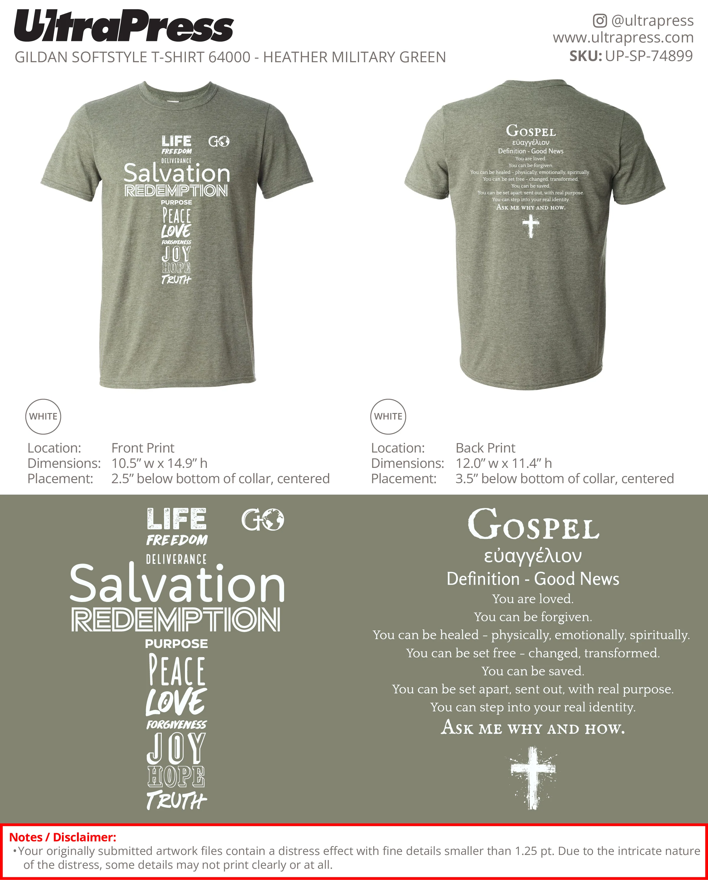 UP-SP-74899 GO Cross Shirt 2025 (Front and Back) - Jason Riffe 100 Min Qty (Bulk) - Image 3