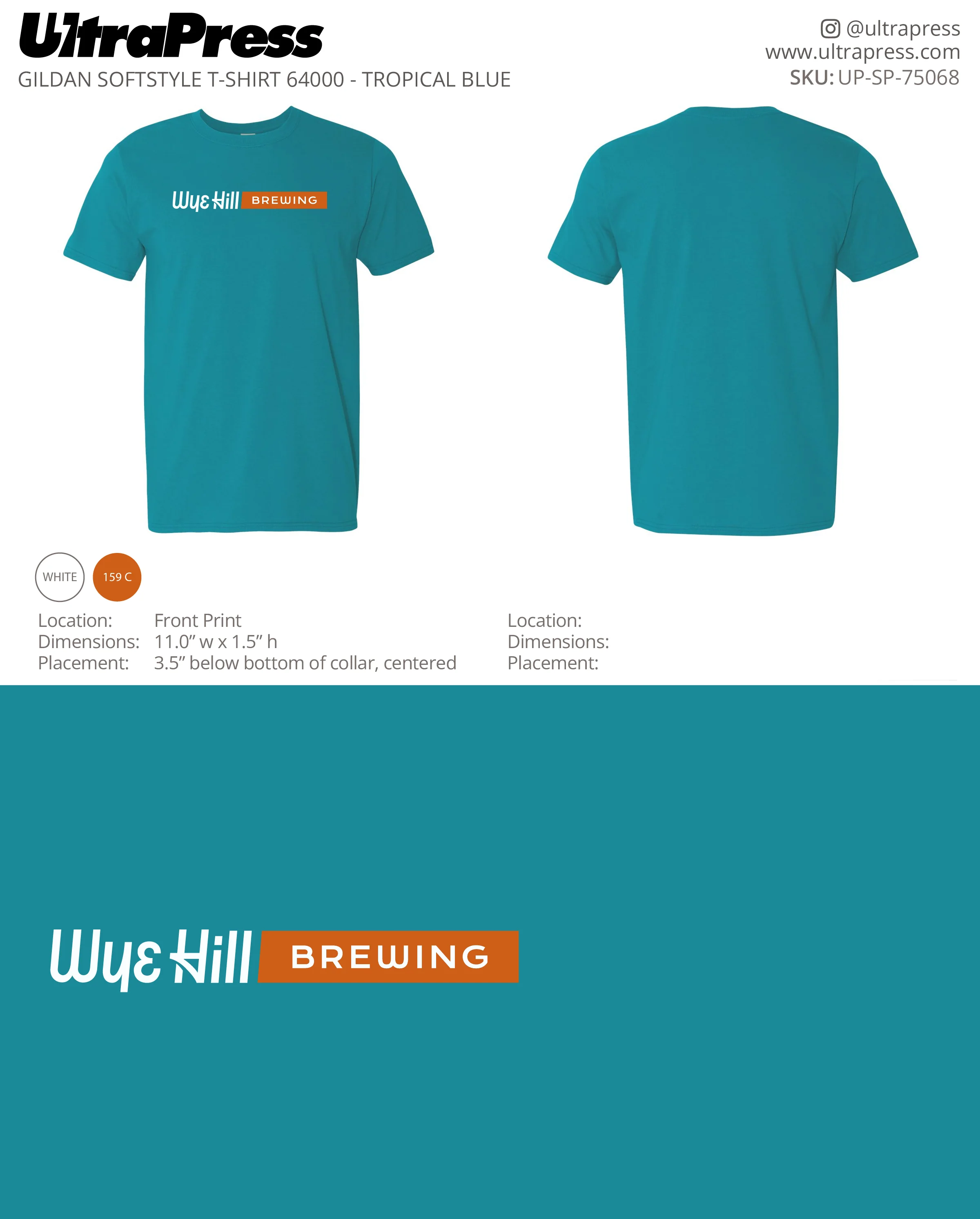 UP-SP-75068 Wye Hill Brewing - Chris Borreson 100 Min Qty (Bulk) - Image 3