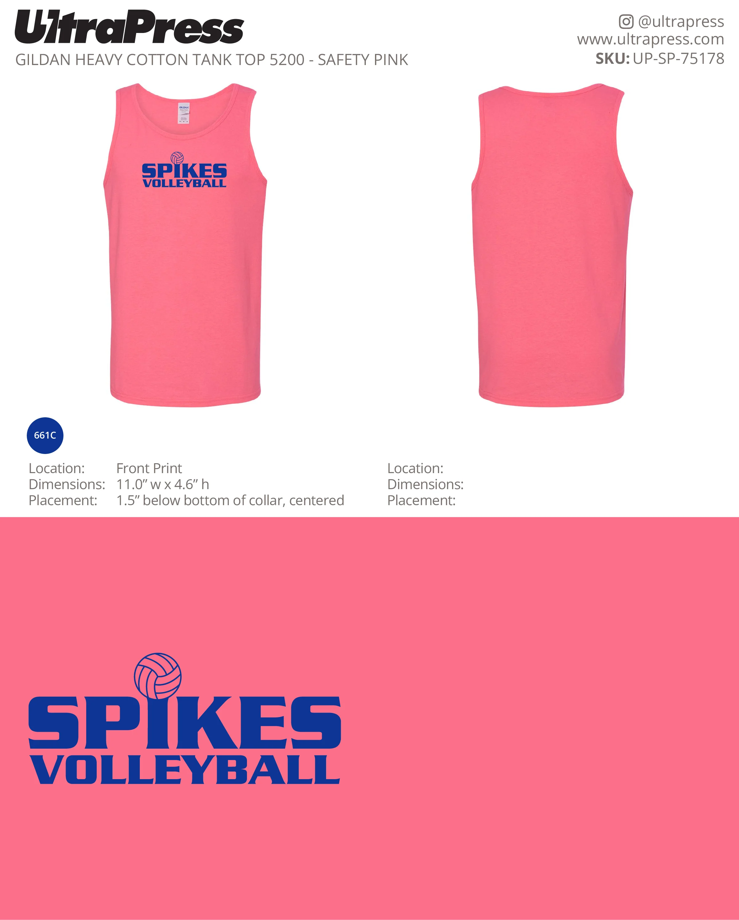 UP-SP-75178 Spikes Volleyball Tanks - Nick 72 Min Qty (Bulk) - Image 2