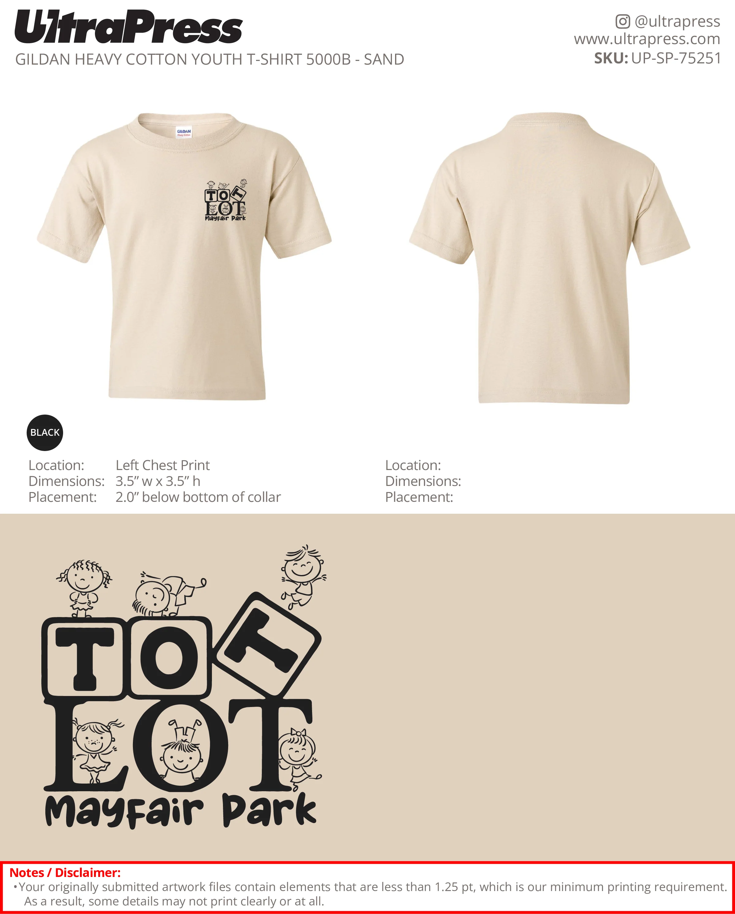 UP-SP-75251 Tot Lot Mayfair Park - Malissa Hernandez 100 Min Qty (Bulk) - Image 2