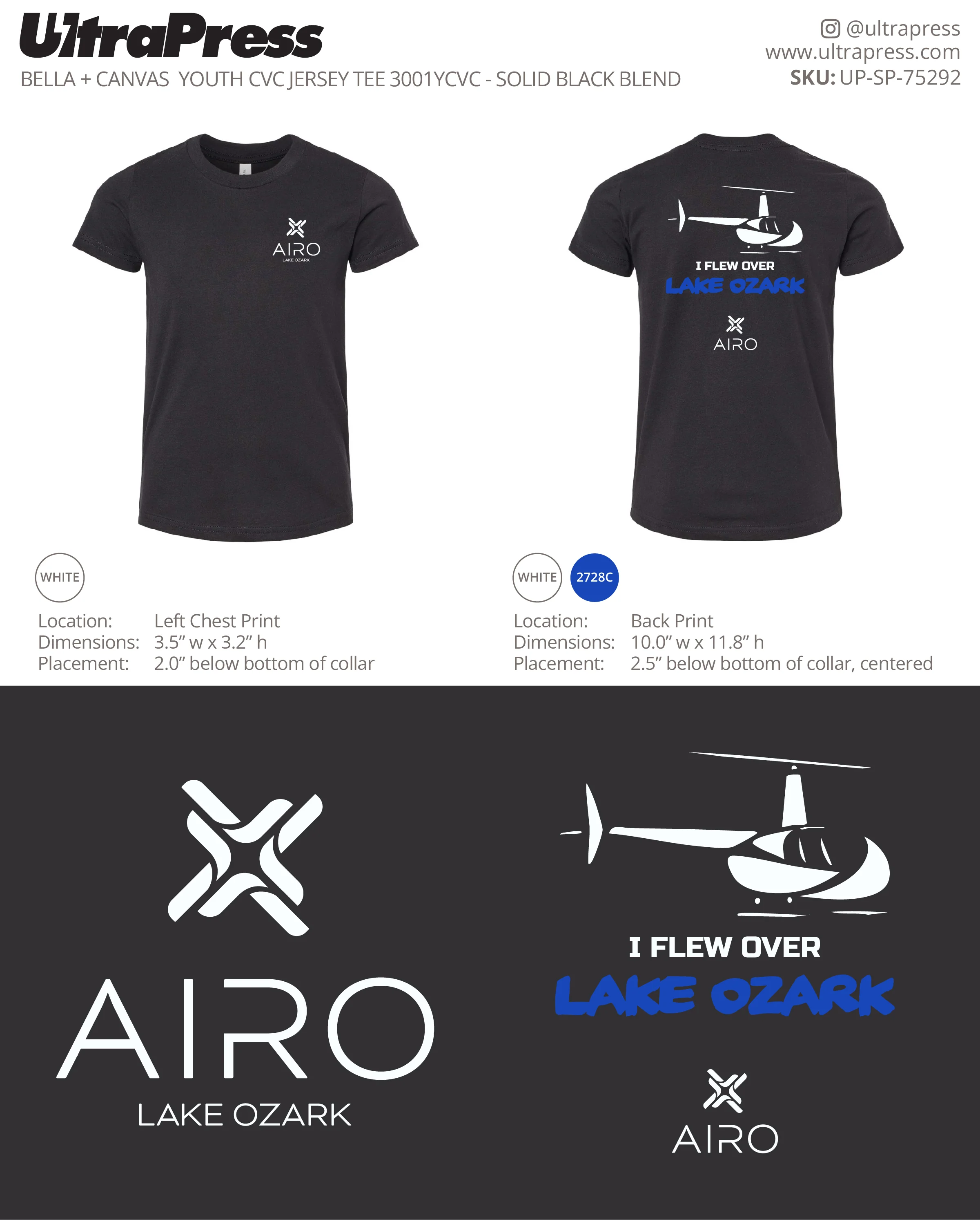 UP-SP-75292 Airo Lake Ozark - Camron McAhren 100 Min Qty (Bulk) - Image 3