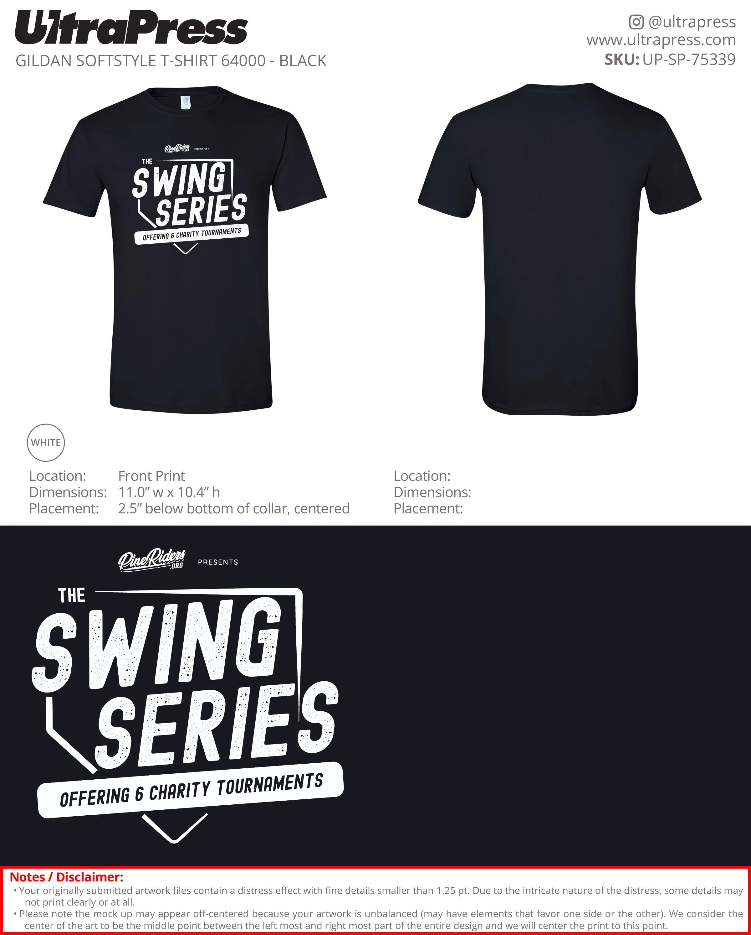 UP-SP-75339 The Swing Series - Josh Neuberger 100 Min Qty (Bulk) - Image 4