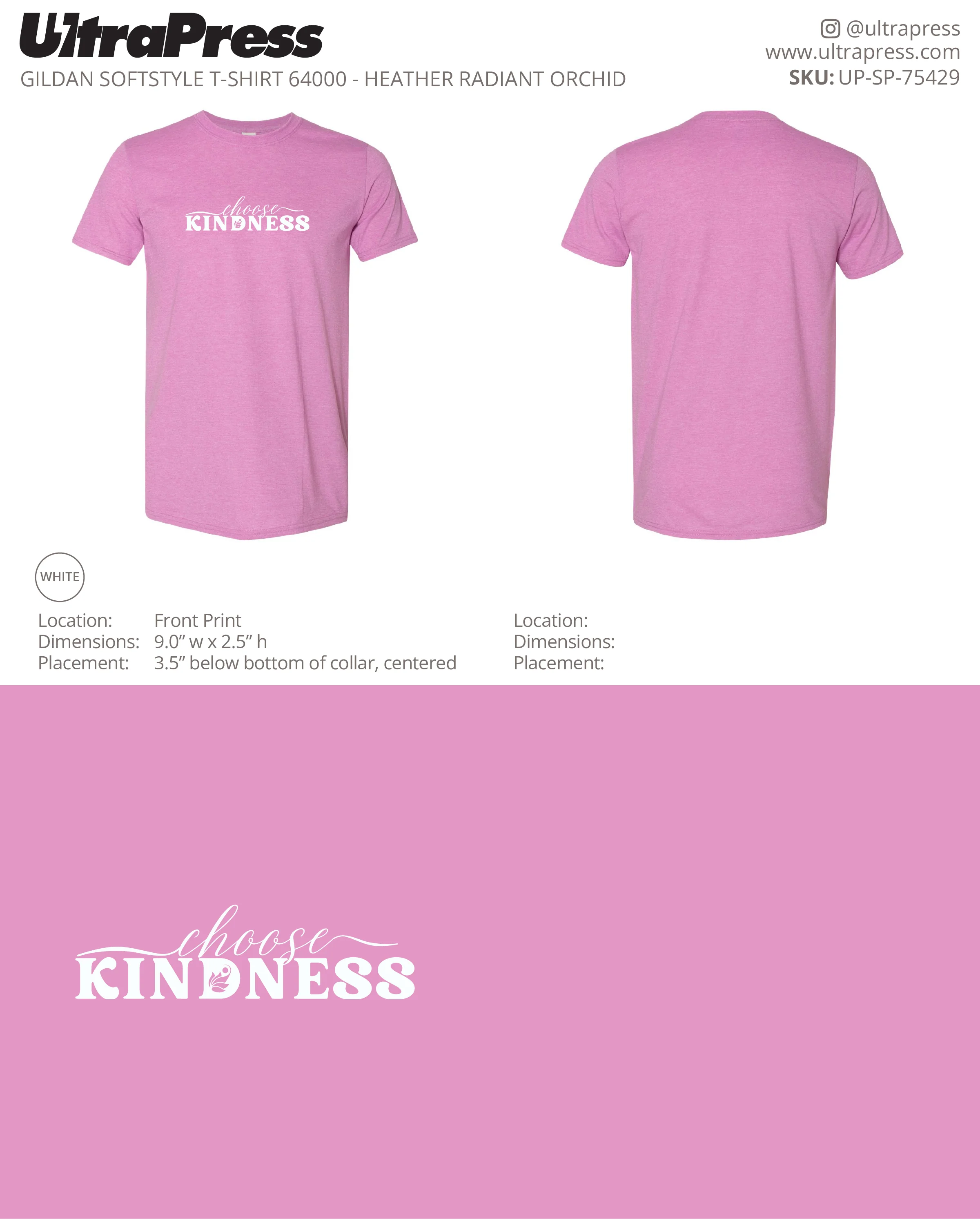 UP-SP-75429 Choose Kindness - Nicole Pham 100 Min Qty (Bulk) - Image 2