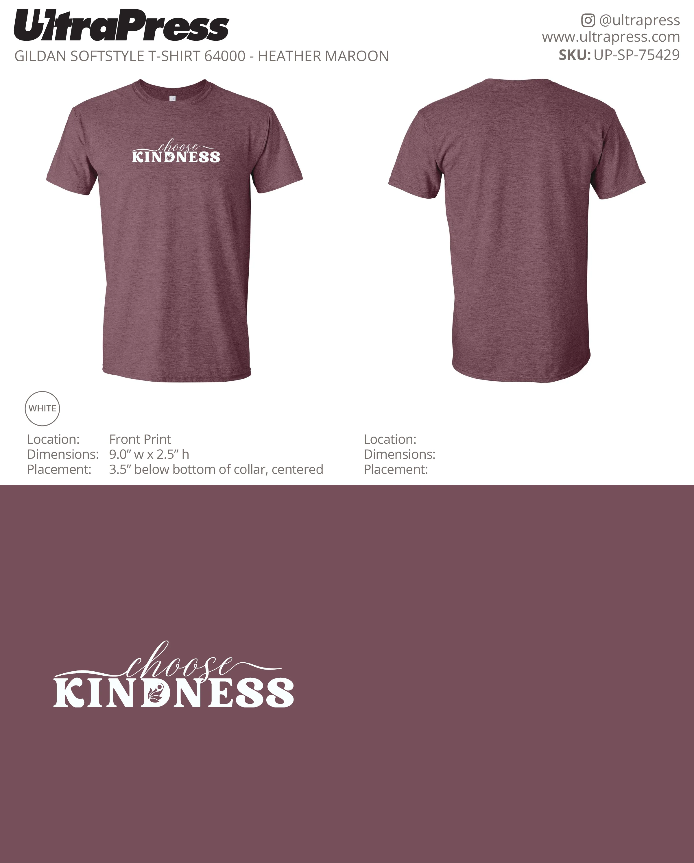 UP-SP-75429 Choose Kindness - Nicole Pham 100 Min Qty (Bulk) - Image 3