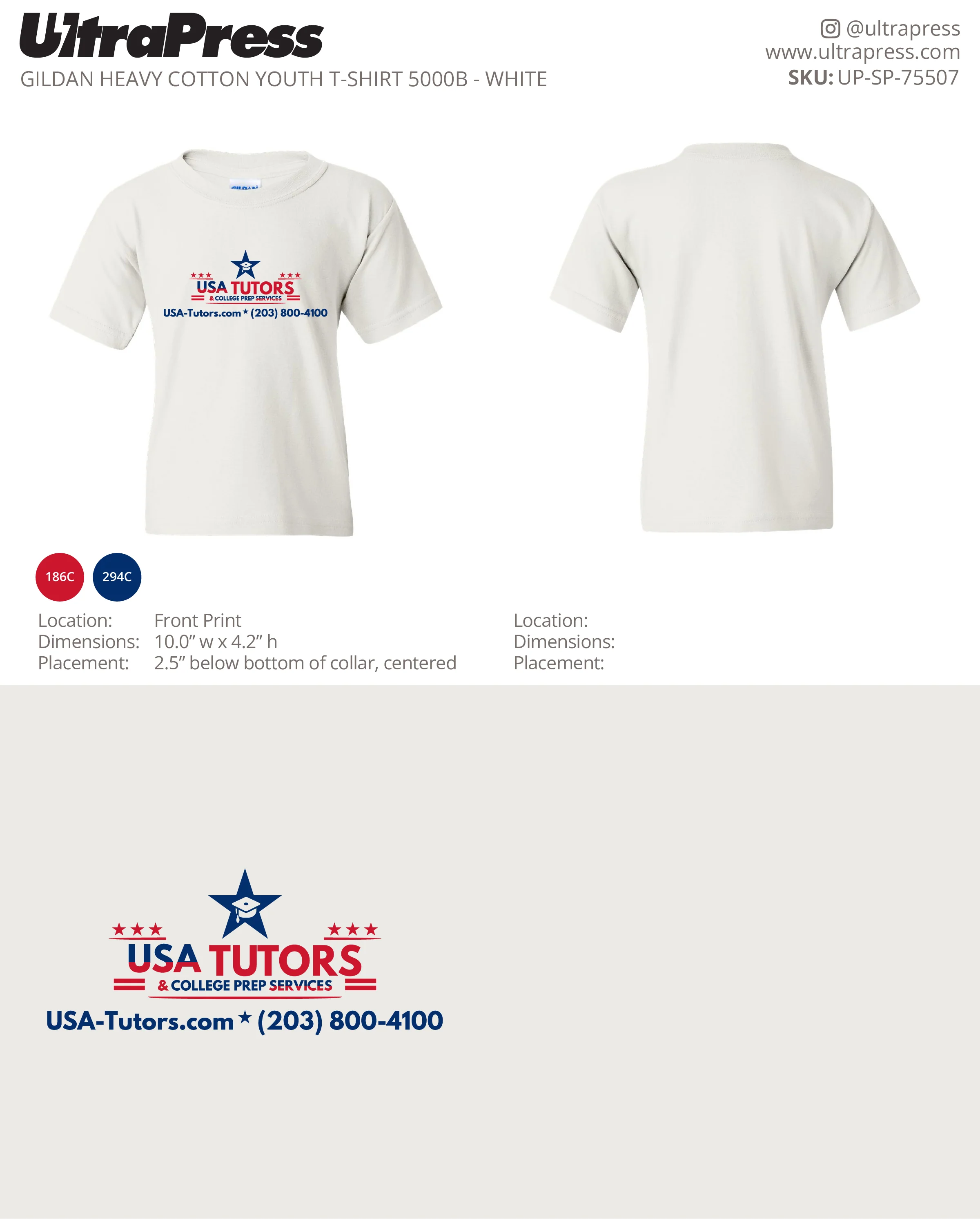 UP-SP-75507 USA Tutors - Debbie Malewicki 100 Min Qty (Bulk) - Image 2