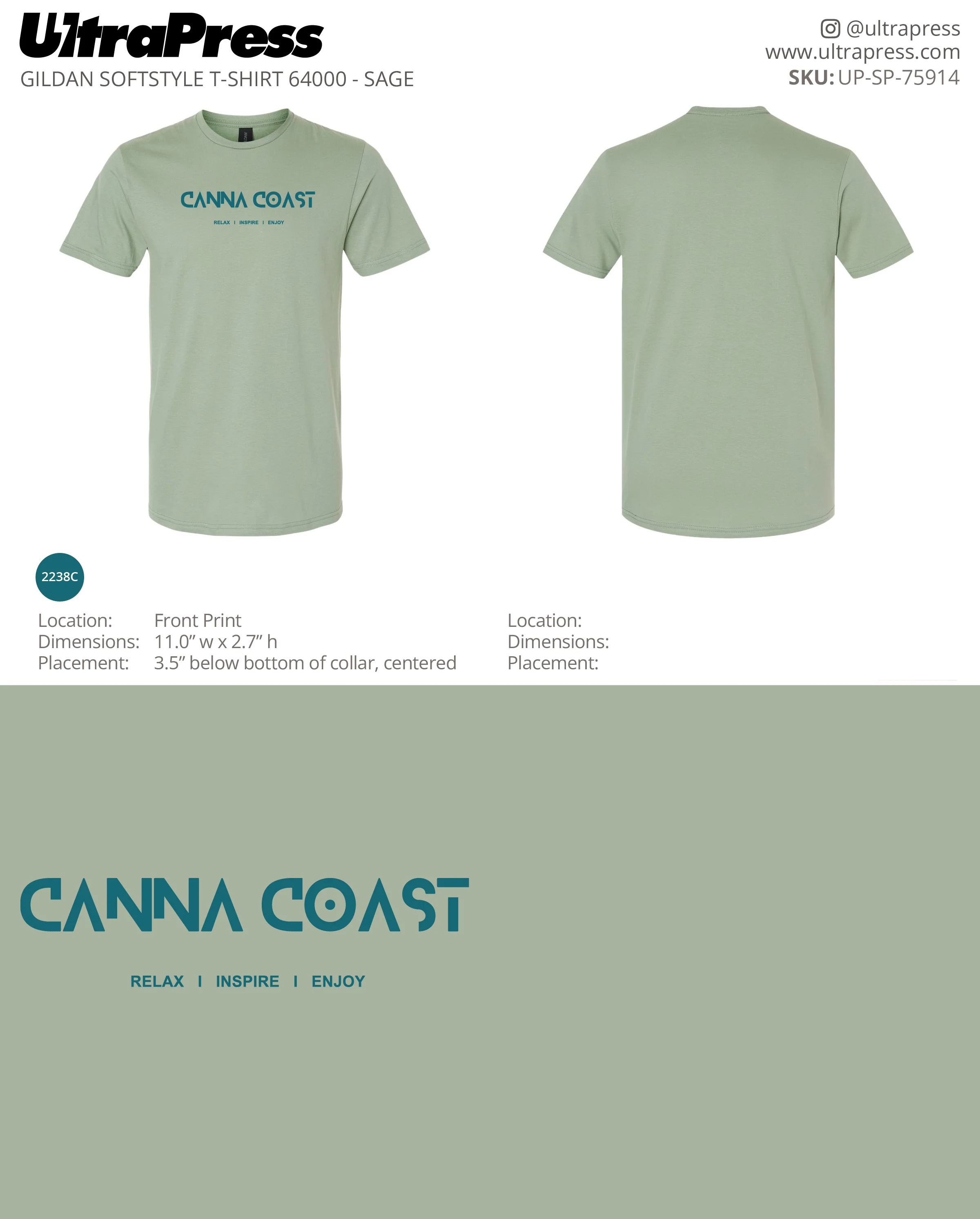 UP-SP-75914 Canna Coast - Brian Hyun 100 Pieces Package (Bulk) - Image 2