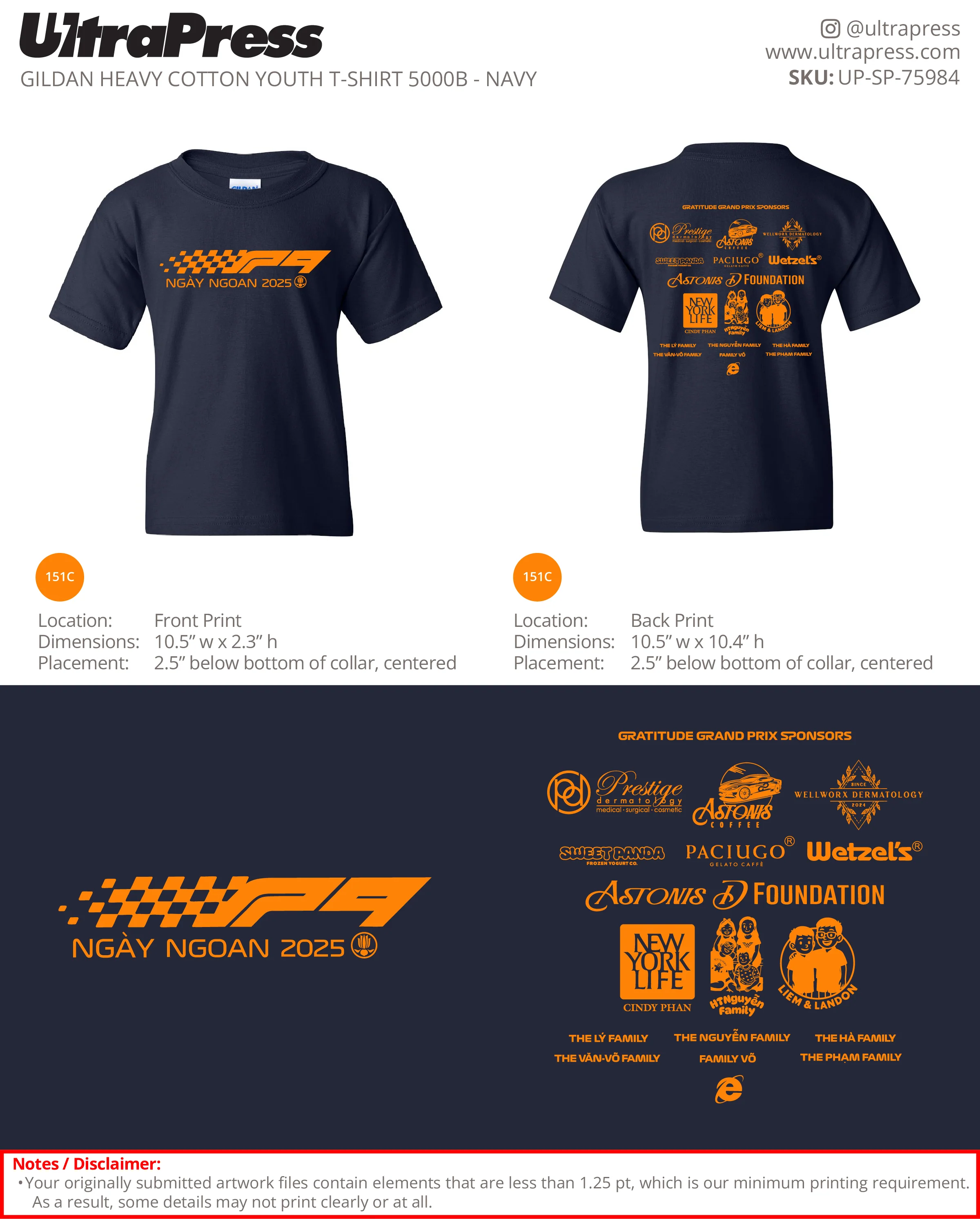 UP-SP-75984 Grand Prix Formula 1 - Phong Doan 100 Min Qty (Bulk) - Image 2