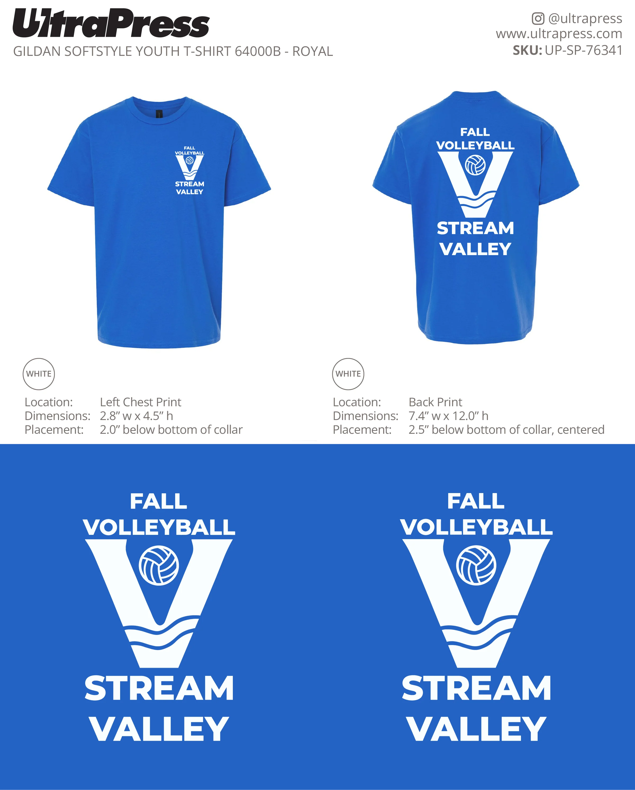 UP-SP-76341 Stream Valley Volleyball - Ivan Fedorenko 100 Min Qty (Bulk) - Image 4
