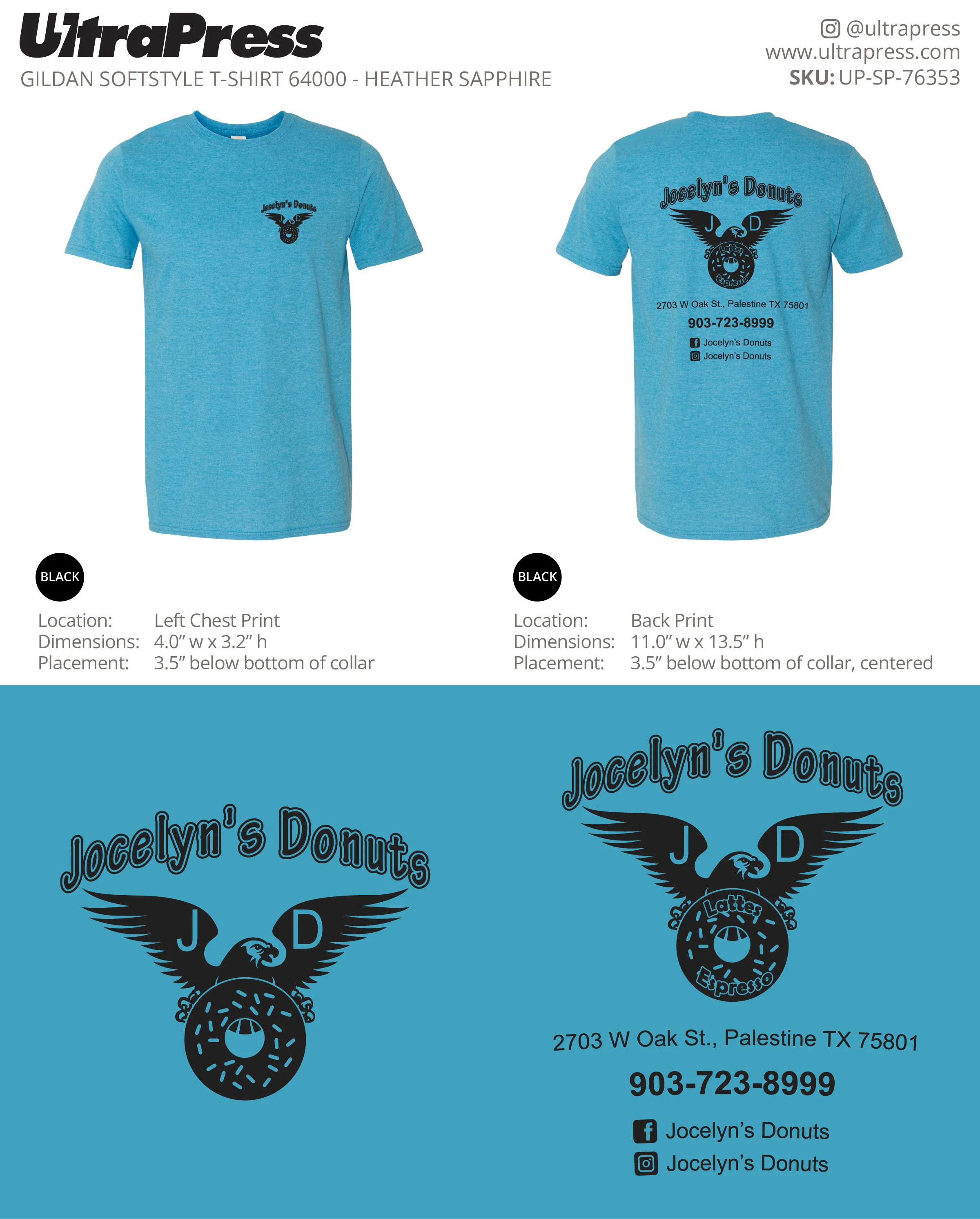 UP-SP-76353 Jocelyn's Donuts - Ly Sath 100 Min Qty (Bulk) - Image 3
