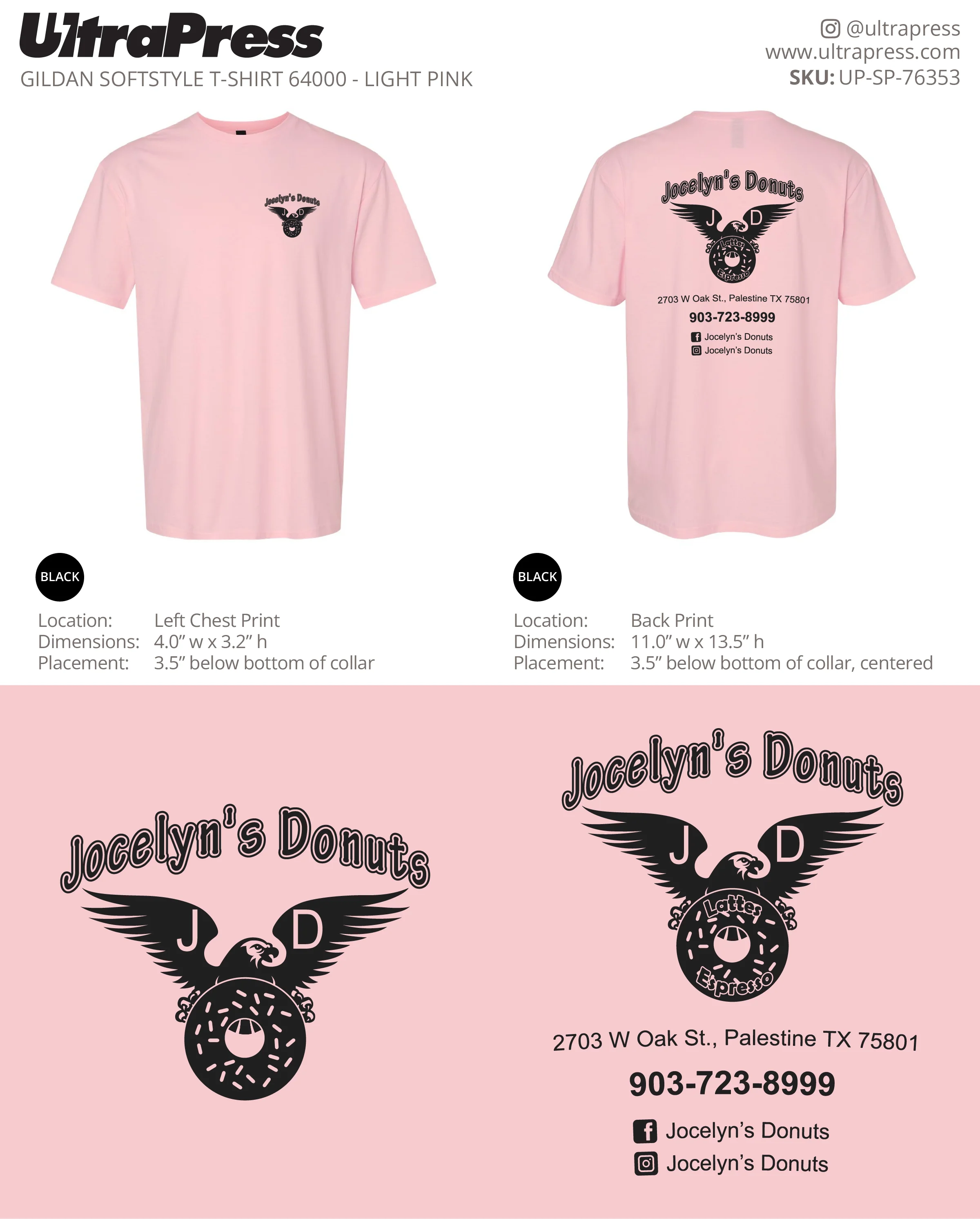 UP-SP-76353 Jocelyn's Donuts - Ly Sath 100 Min Qty (Bulk) - Image 4