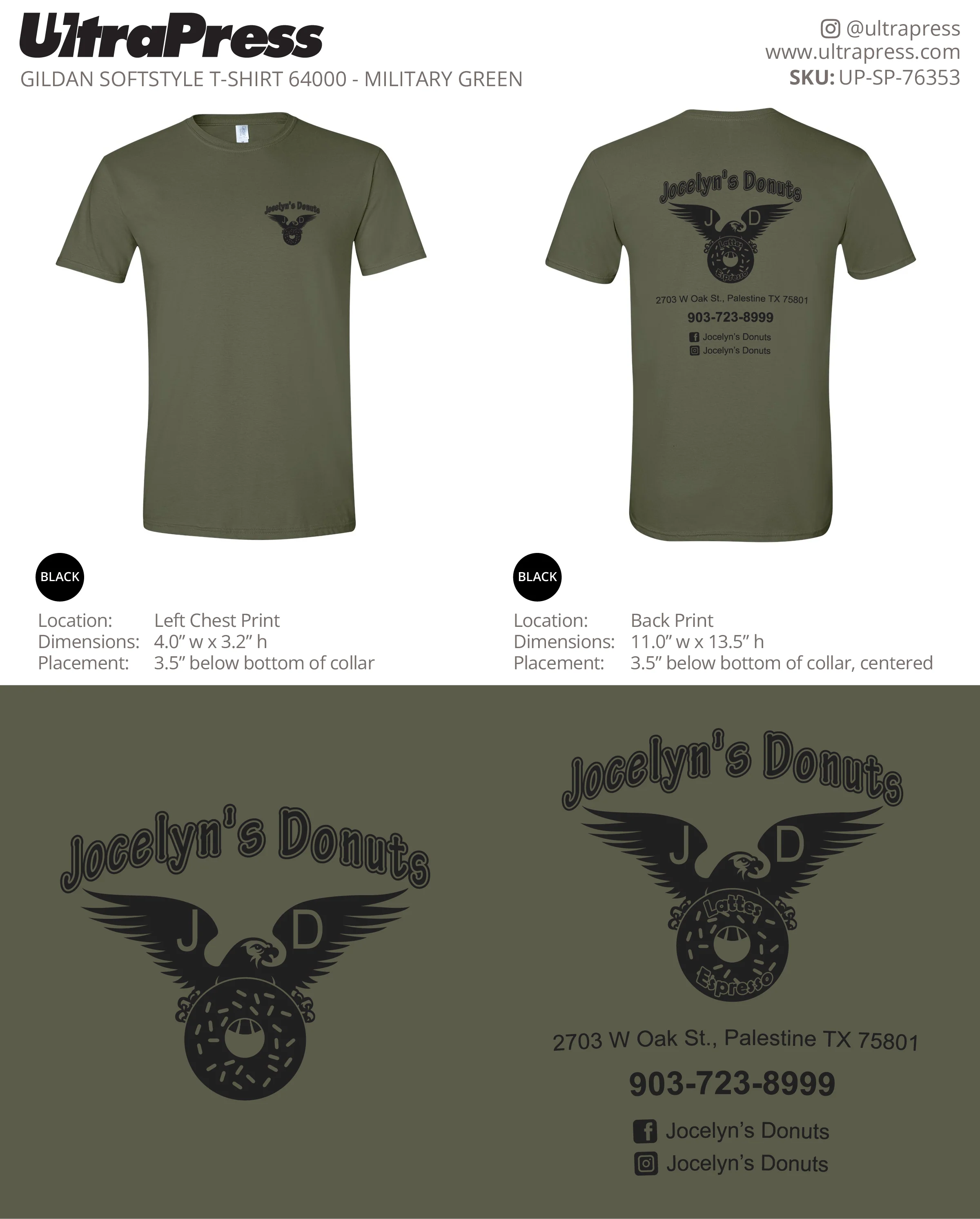 UP-SP-76353 Jocelyn's Donuts - Ly Sath 100 Min Qty (Bulk) - Image 6