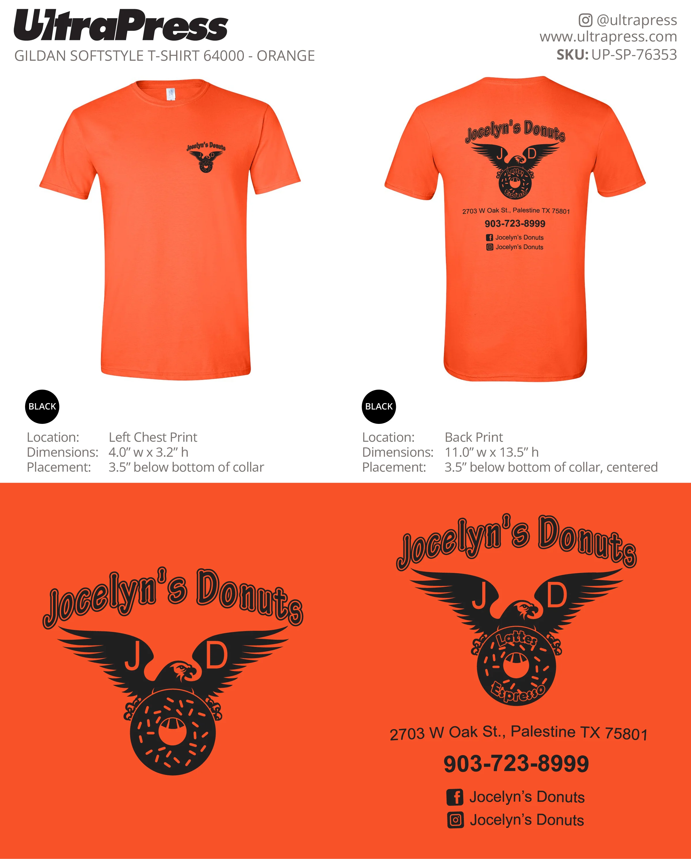 UP-SP-76353 Jocelyn's Donuts - Ly Sath 100 Min Qty (Bulk) - Image 7
