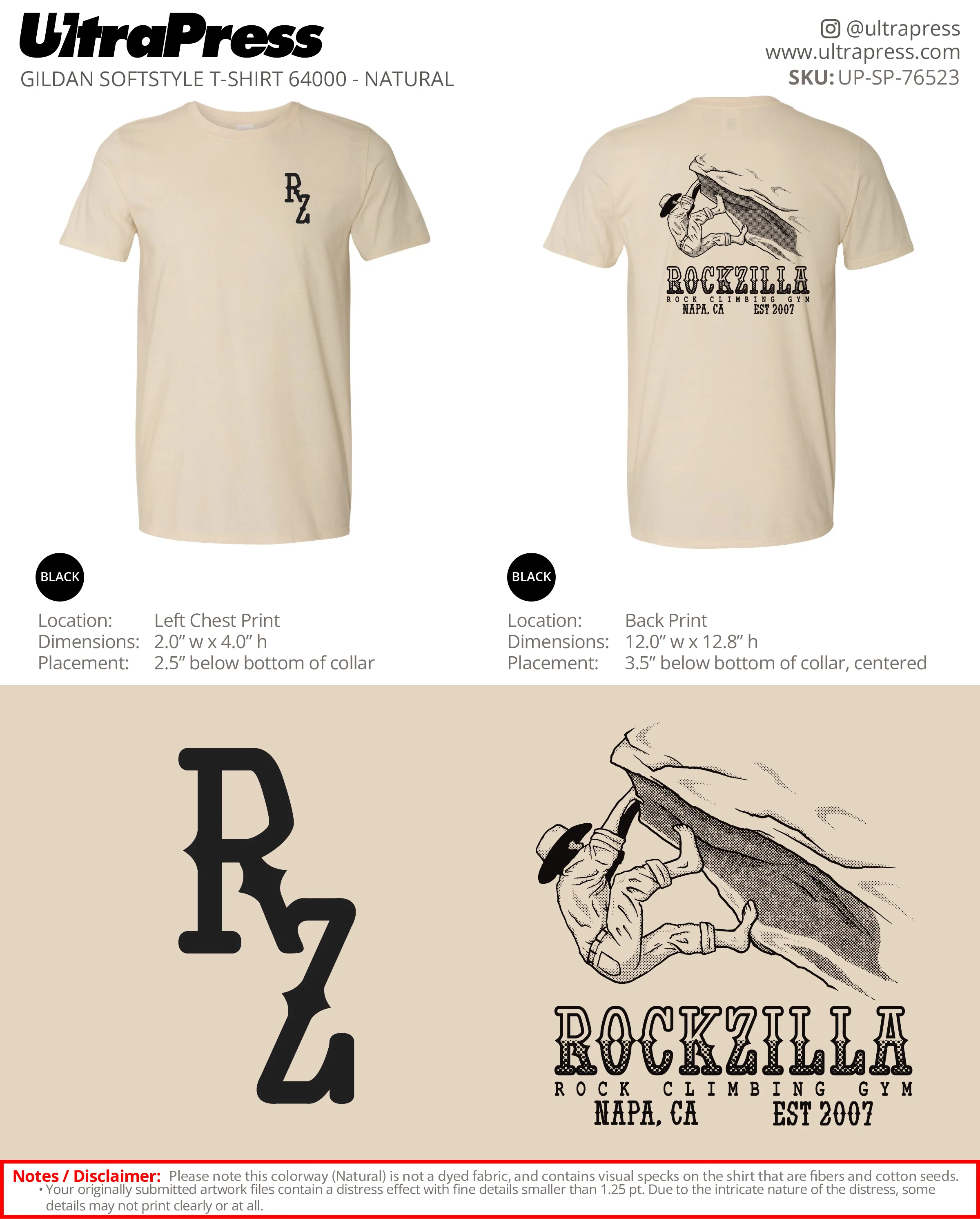 UP-SP-76523 Rockzilla - Dylan Robertson 100 Pieces Package Deal (Bulk) - Image 2