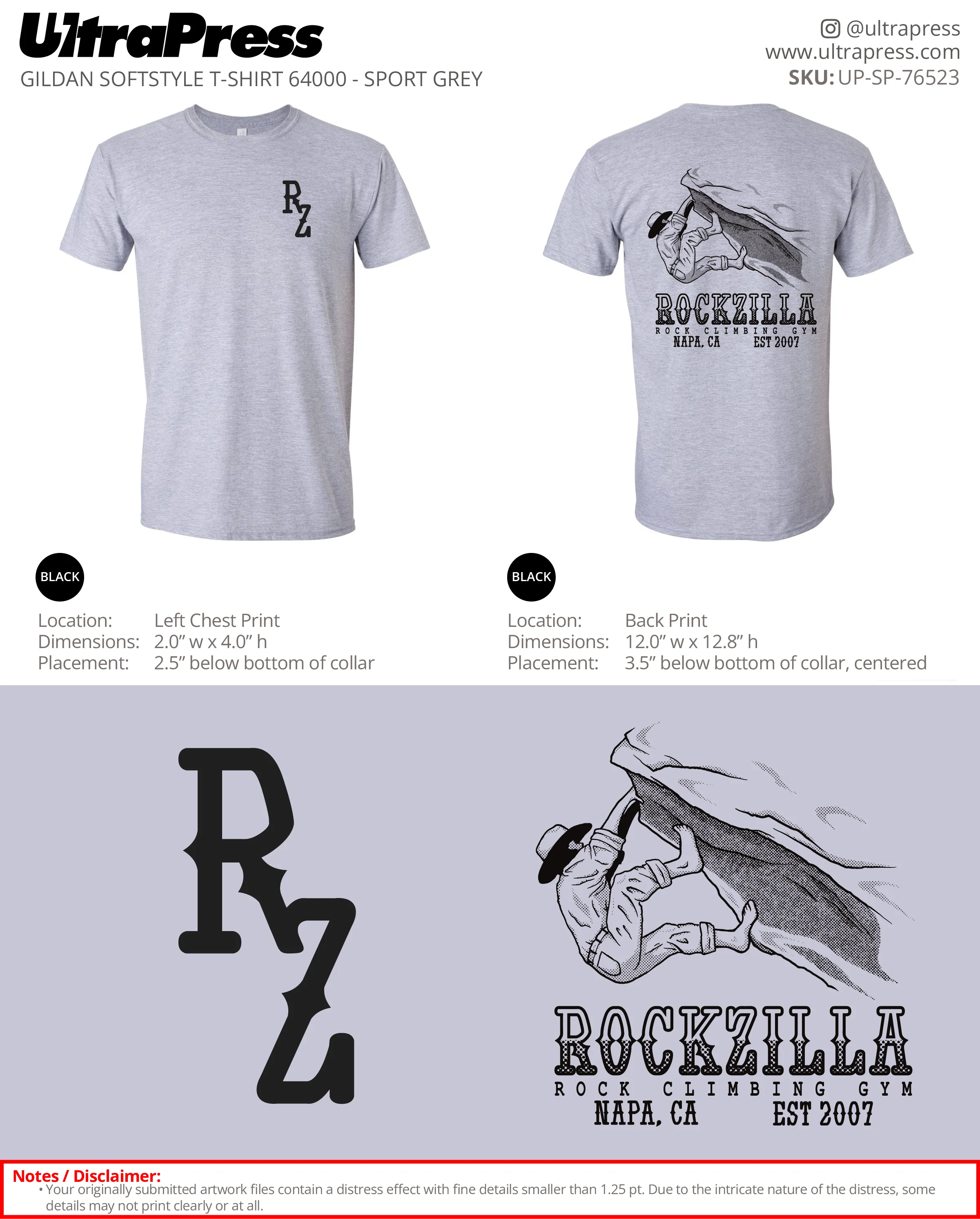 UP-SP-76523 Rockzilla - Dylan Robertson 100 Pieces Package Deal (Bulk) - Image 3