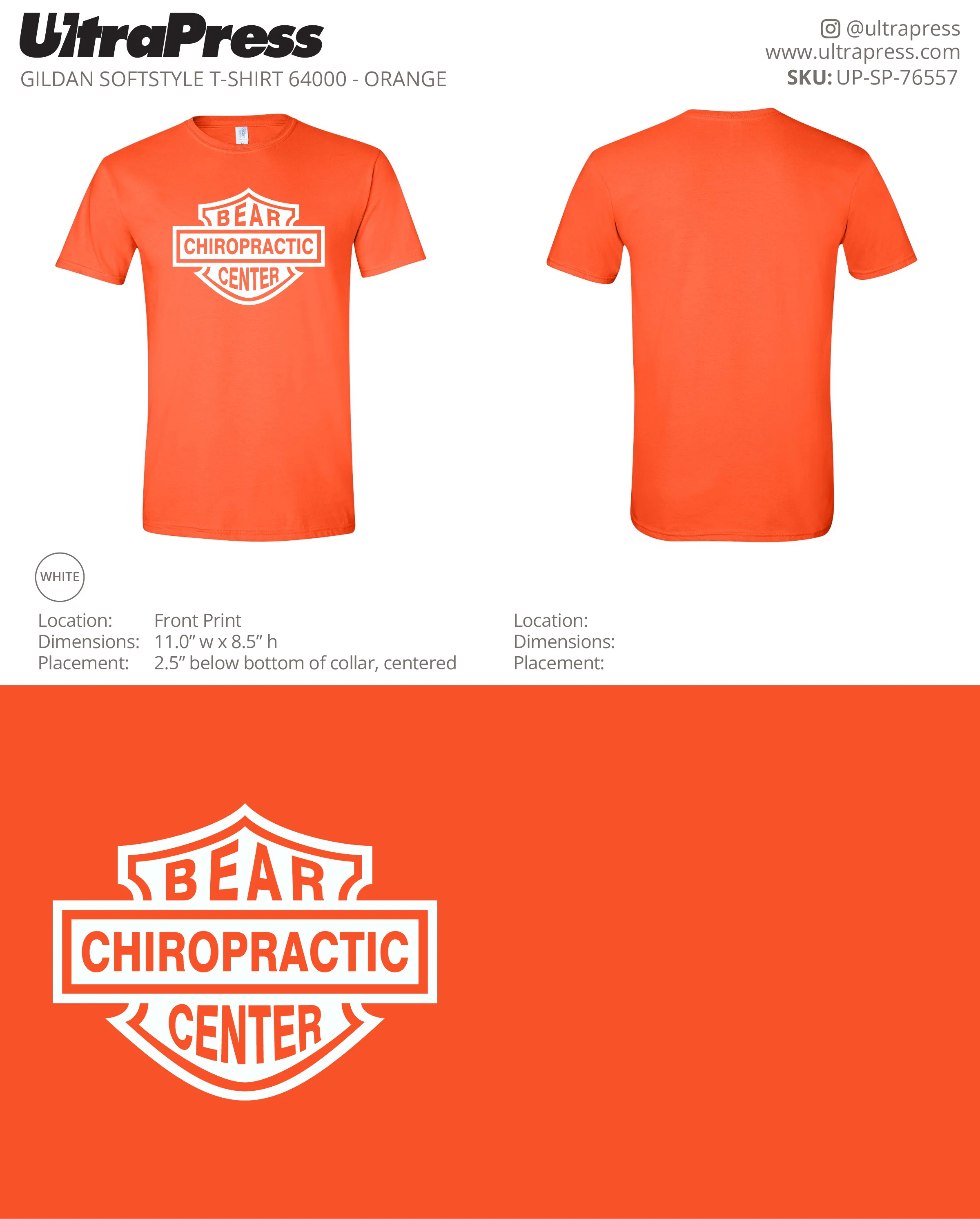 UP-SP-76557 Bear Chiropractic Center - Alex Bohatiuk 100 Min Qty (Bulk) - Image 3