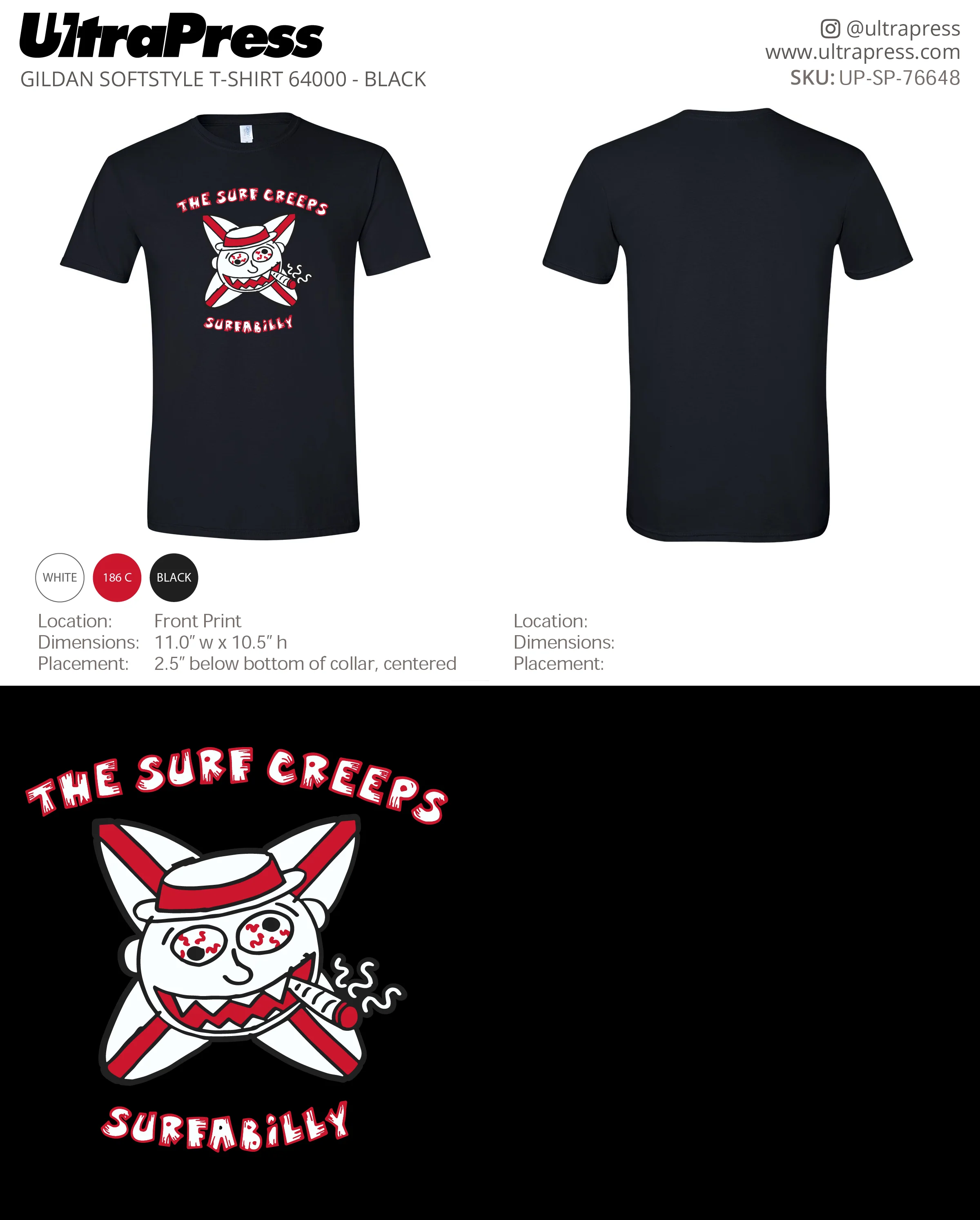 UP-SP-76648 The Surf Creeps - Lenny Fortunato 100 Min Qty (Bulk)