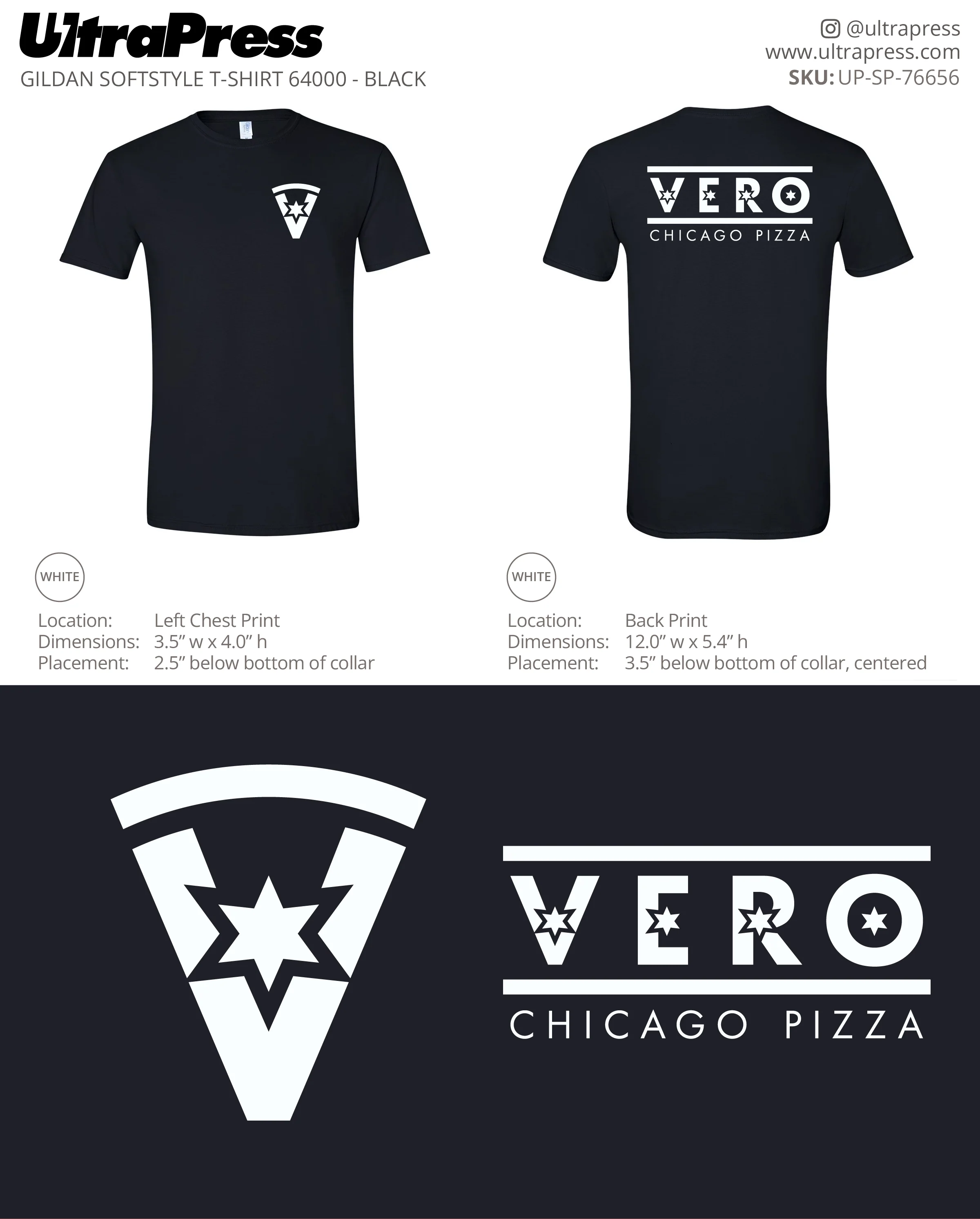 UP-SP-76656 Vero Pizza - Josh Carstens - 100 Min Qty (Bulk)