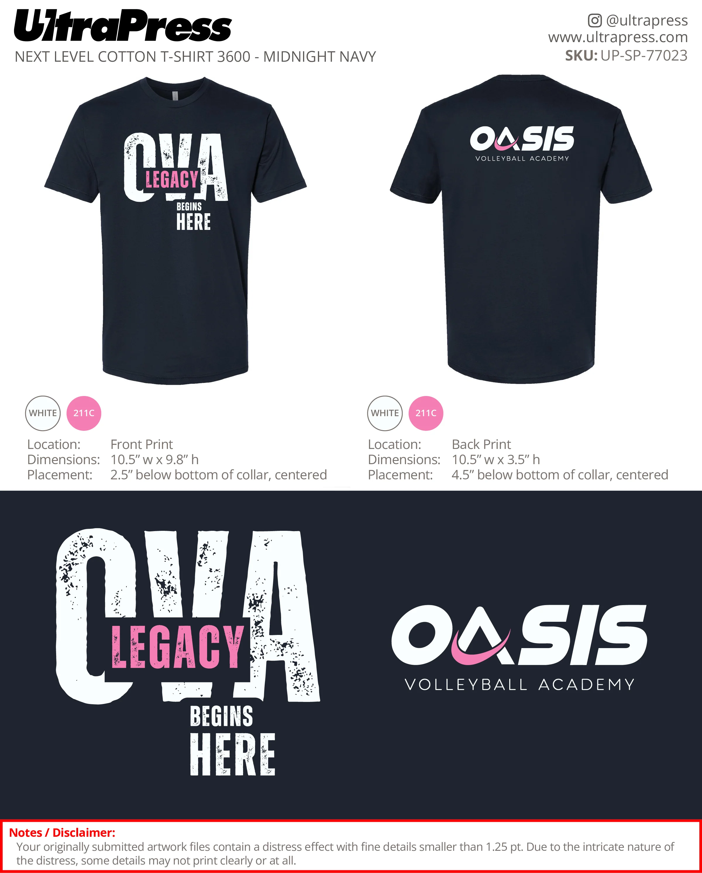 UP-SP-77023 Ova Legacy Begins Here - Derek Nugent 100 Min Qty (Bulk) - Image 2