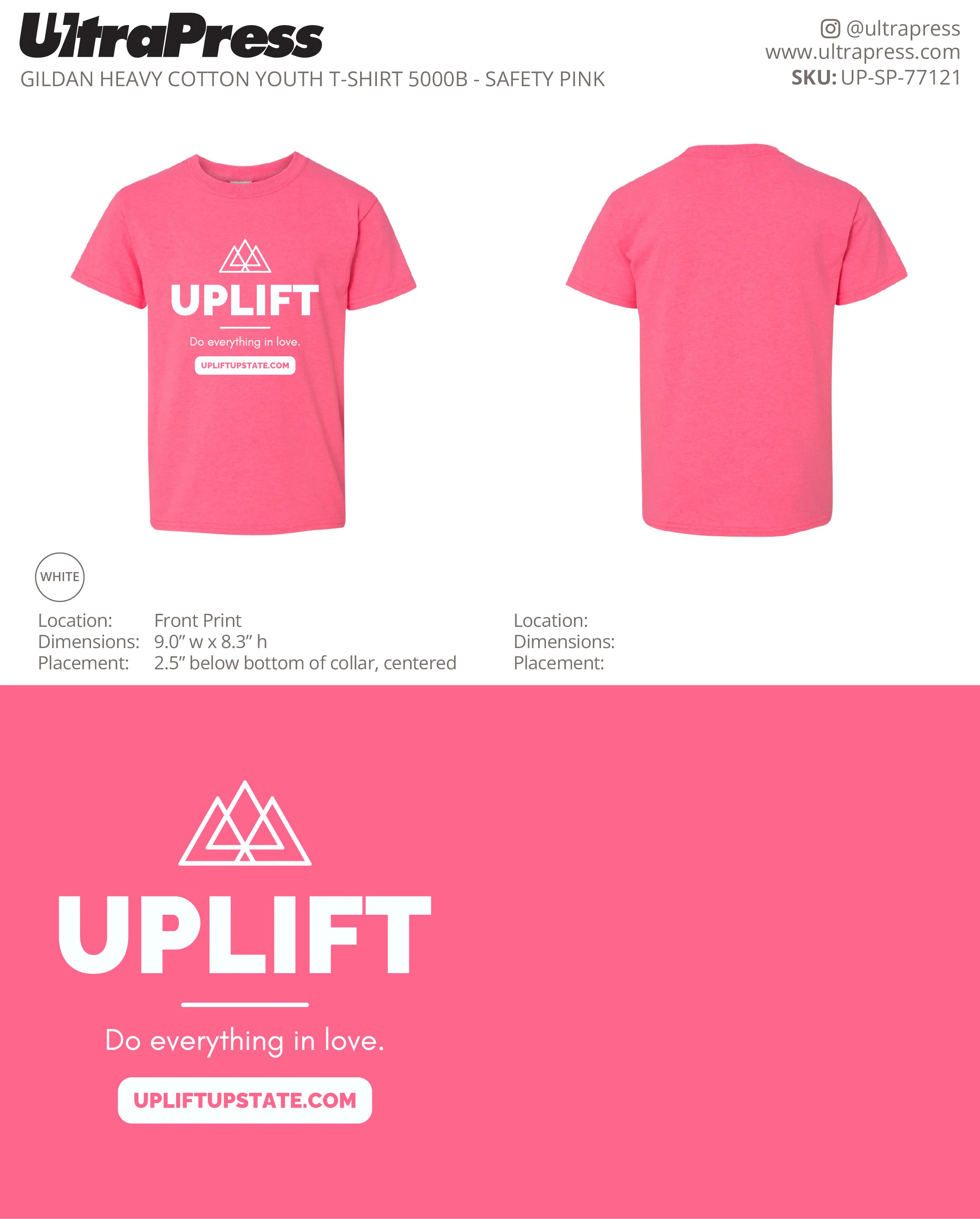 UP-SP-77121 UPLIFT - Renée Golden 100 Pieces Package (Bulk) - Image 2