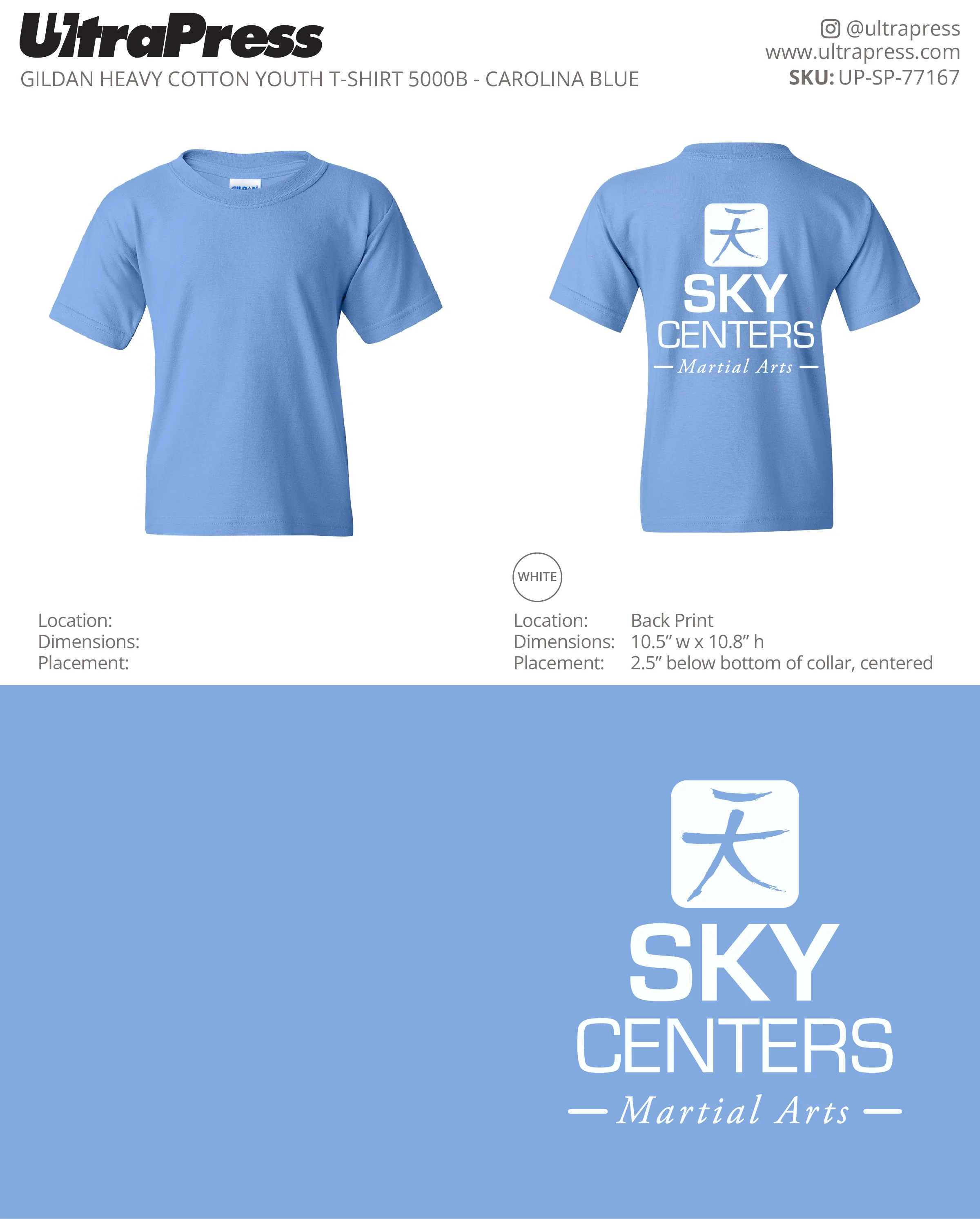 UP-SP-77167 Sky Centers - Krista Matejovsky 100 Pieces Package (Bulk) - Image 2