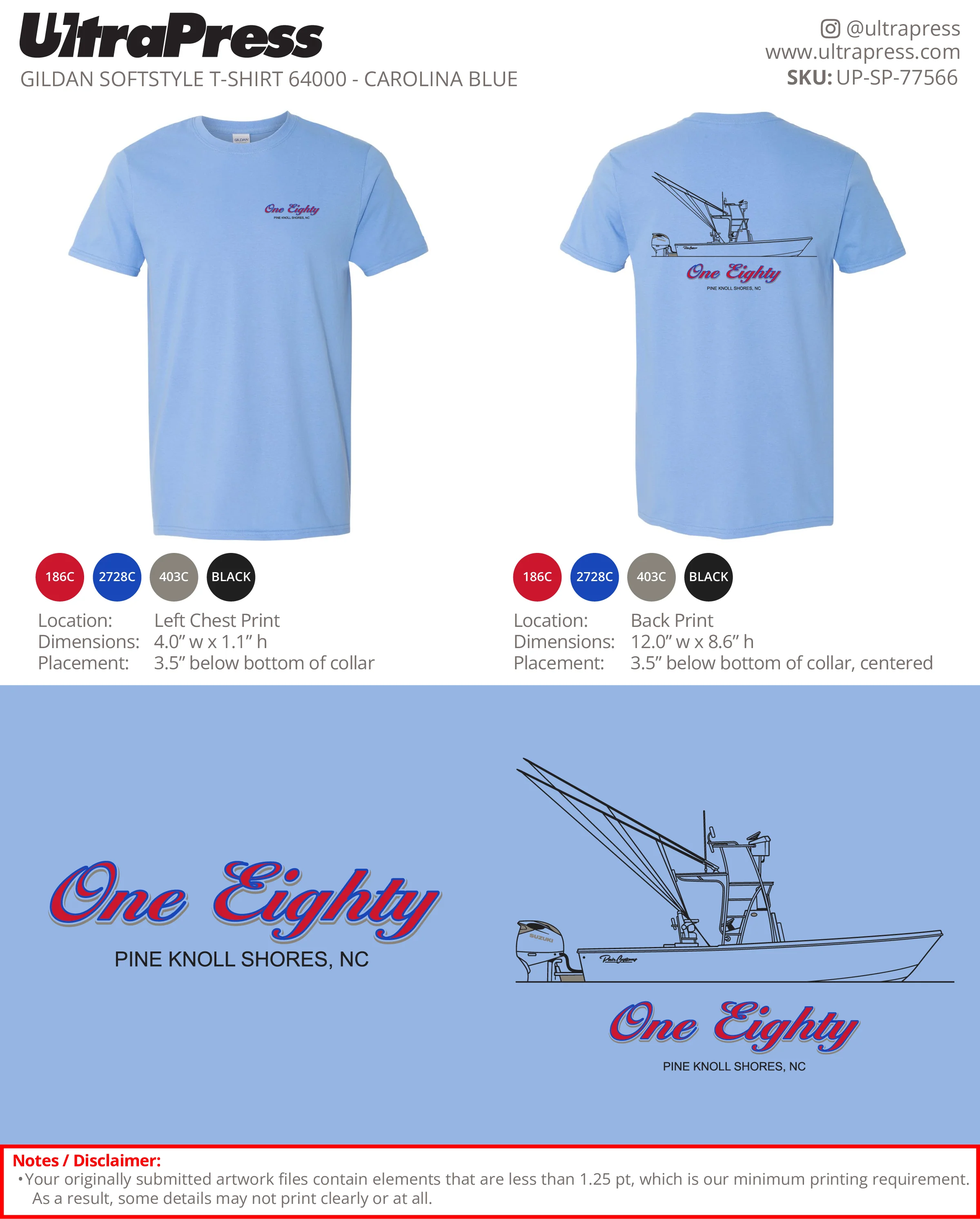 UP-SP-77566 One Eighty - Joel Fickling 100 Min Qty (Bulk) - Image 2