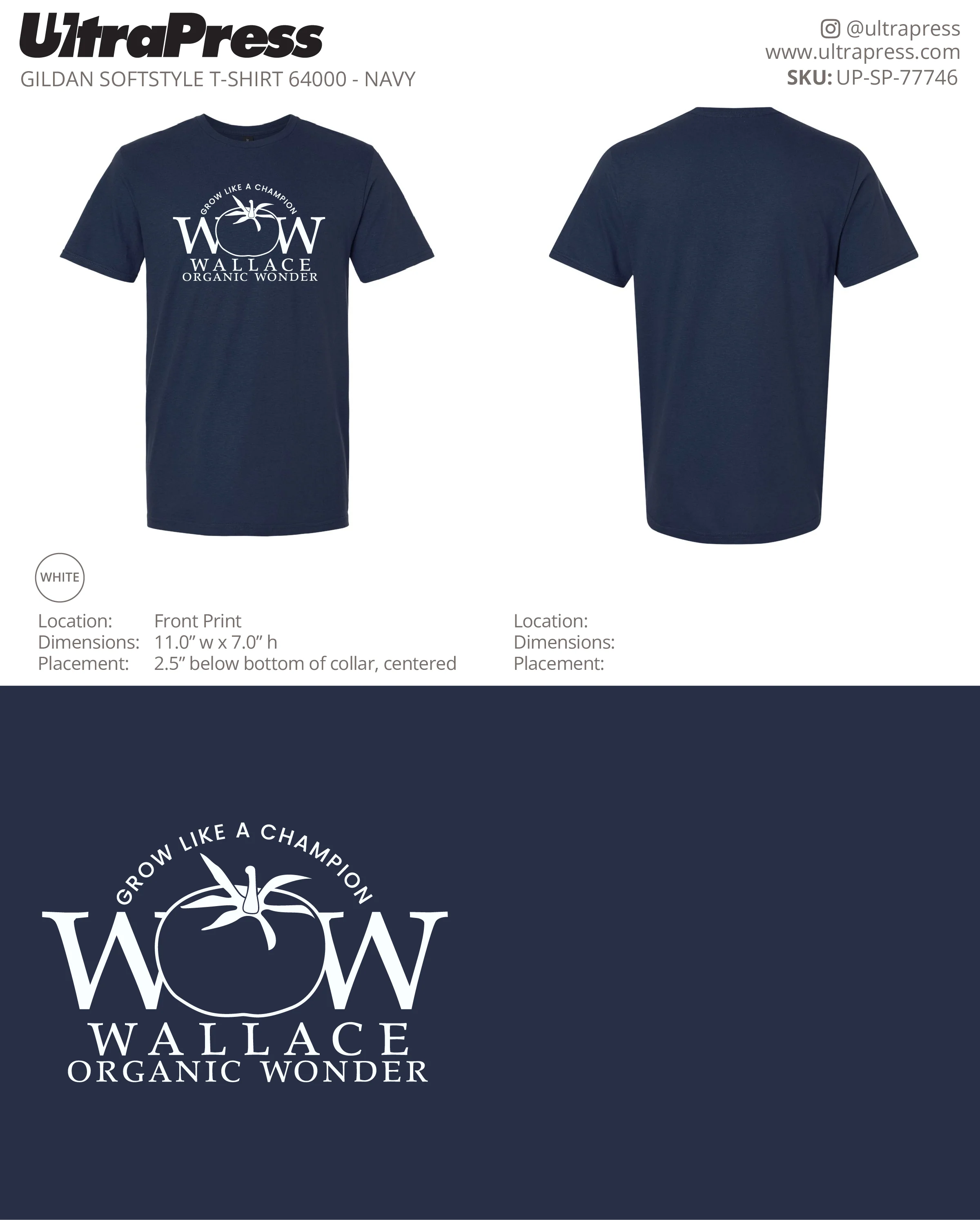 UP-SP-77746 Walace Wow - Ronald Wallace 100 Min Qty (Bulk) - Image 3
