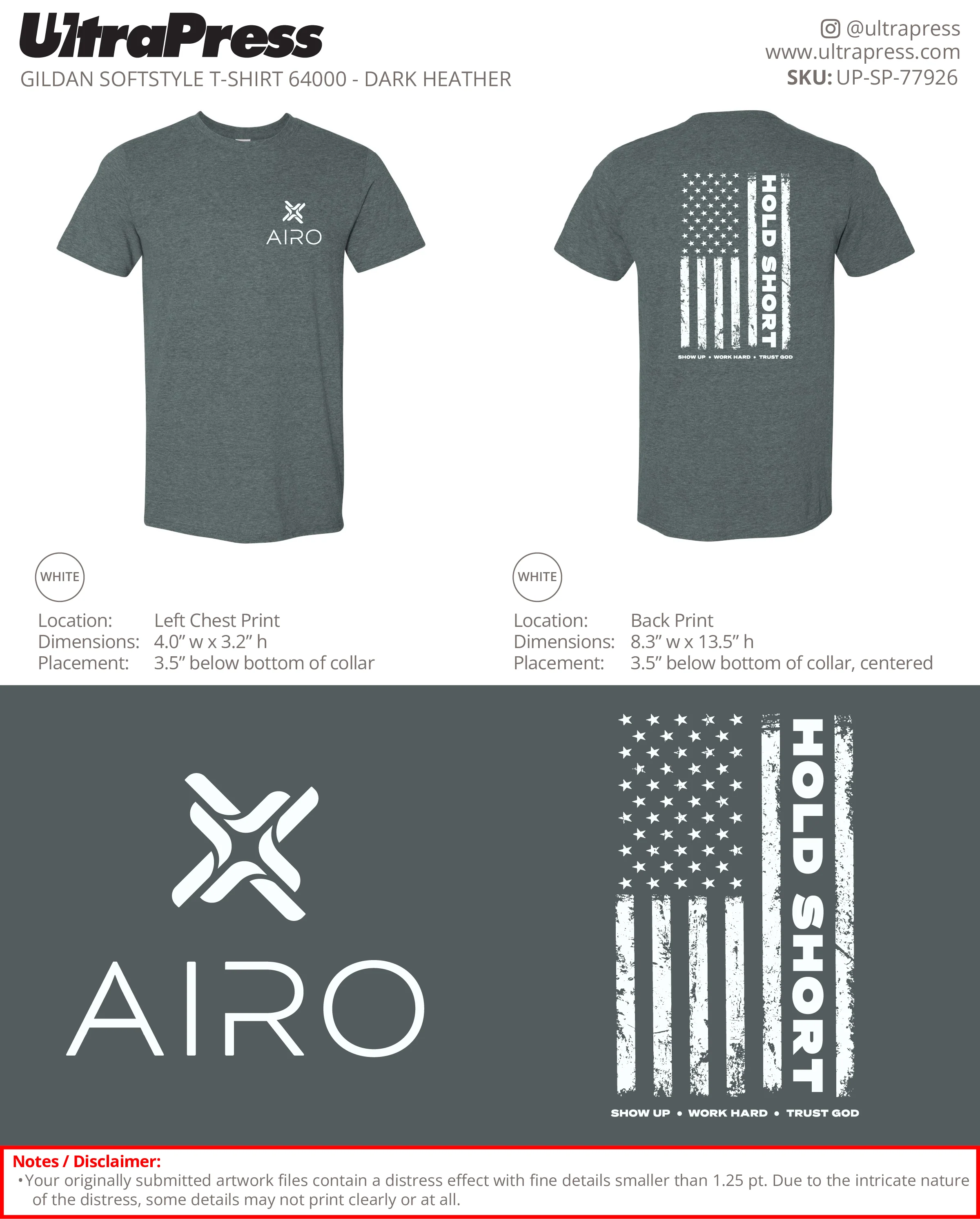 UP-SP-77926 AIRO Hold Short - Camron McAhren 100 Min Qty (Bulk) - Image 2